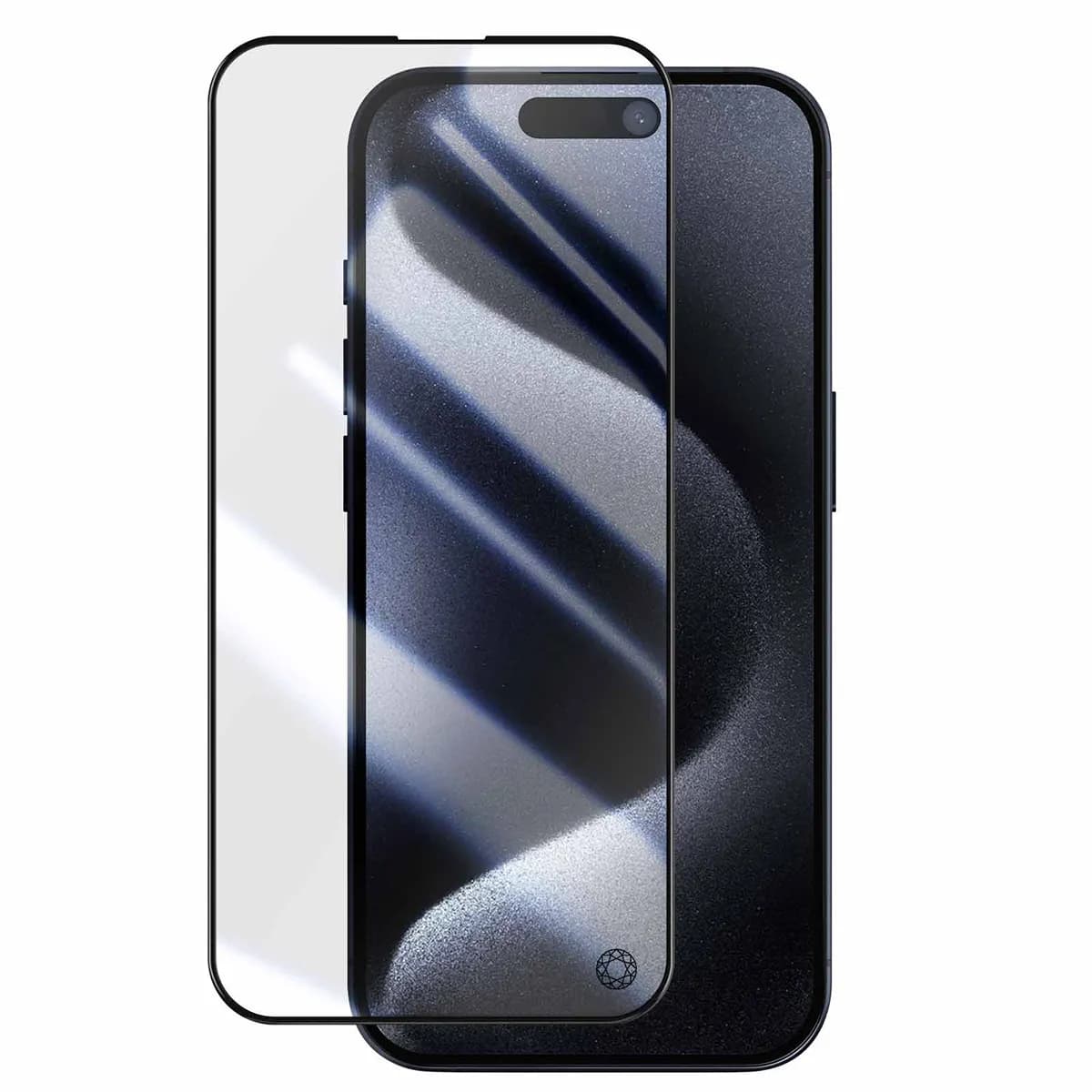 Force Glass Verre pour iPhone 15 Pro Transparent