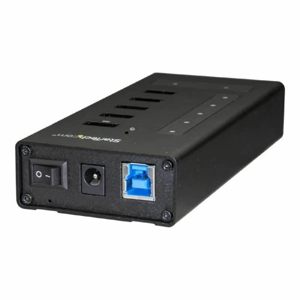 Startech.com Hub USB 3.0 en métal - 7 ports - Noir