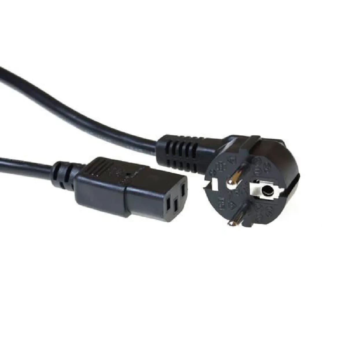 Act Câble d'alimentation Schuko vers C13 - 2,5 m - Noir