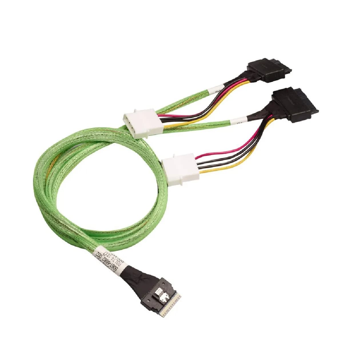 Broadcom Câble SAS interne Slim SAS vers U.2 - 1 m - Gris