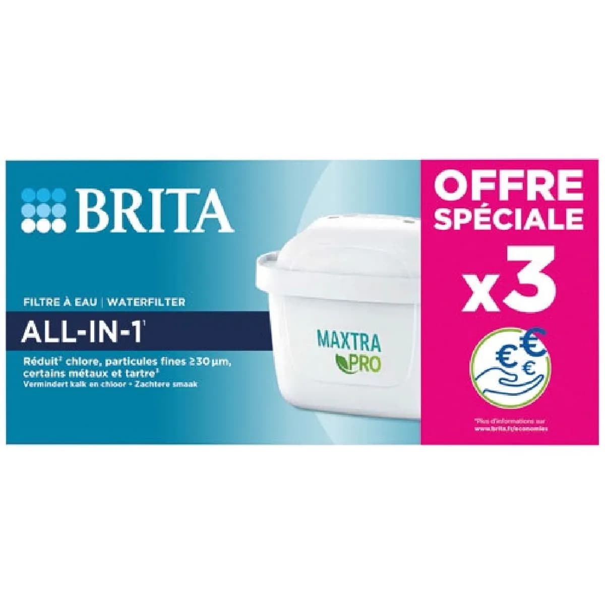Brita Cartouches filtrantes Maxtra Pro - Pack de 3