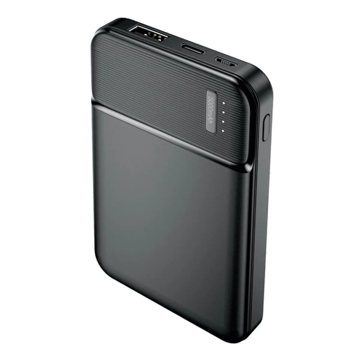 Maxlife Batterie externe compacte - 5000 mAh - Noir