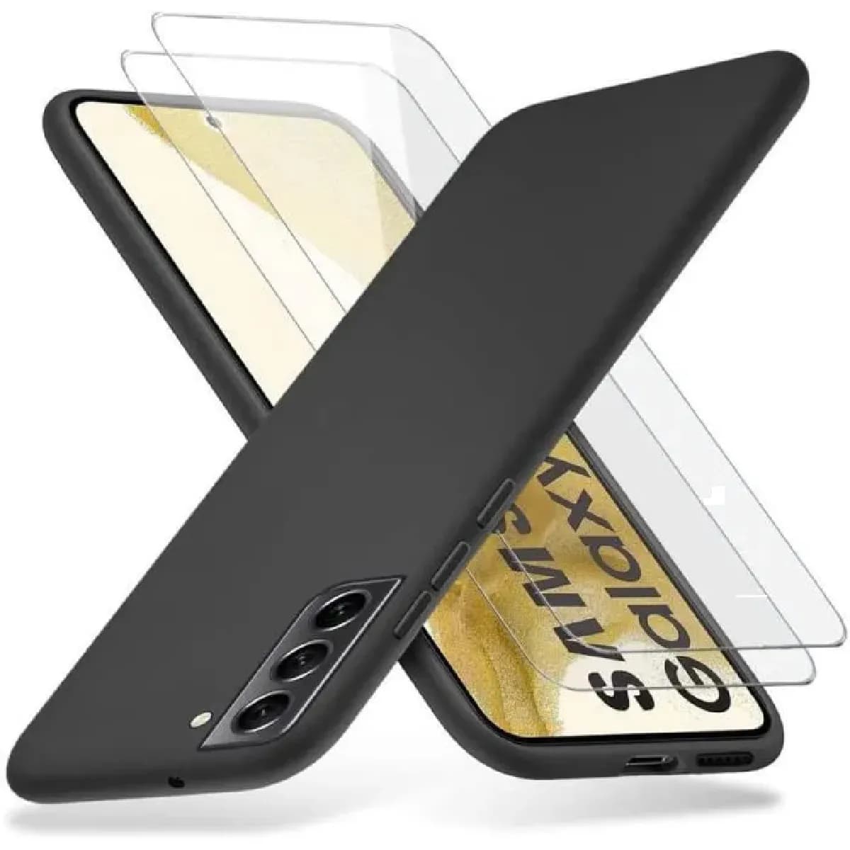 Little boutik Coque Samsung Galaxy S22 5G - Noir