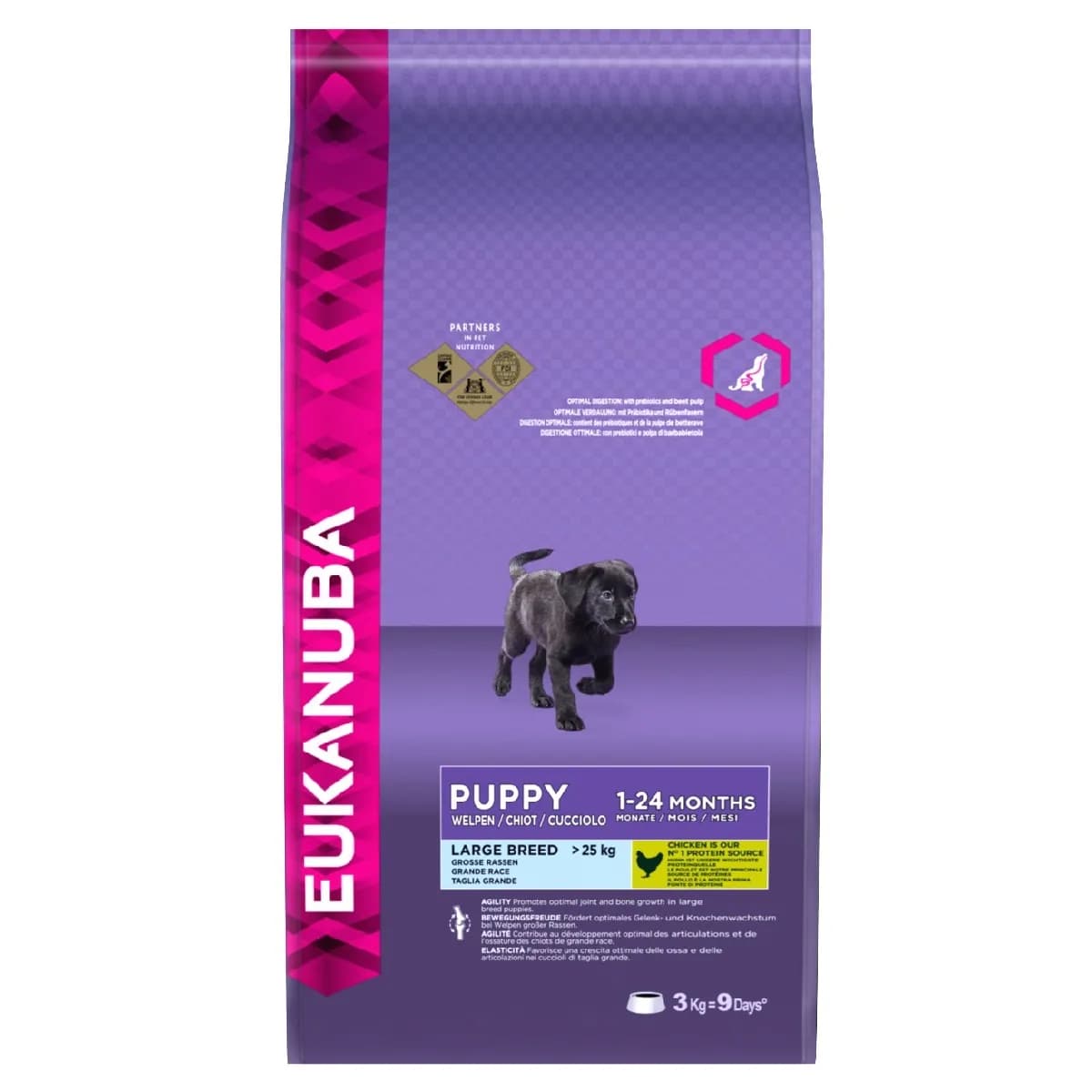Eukanuba Croquettes pour chiot de grande race au poulet - 15 kg