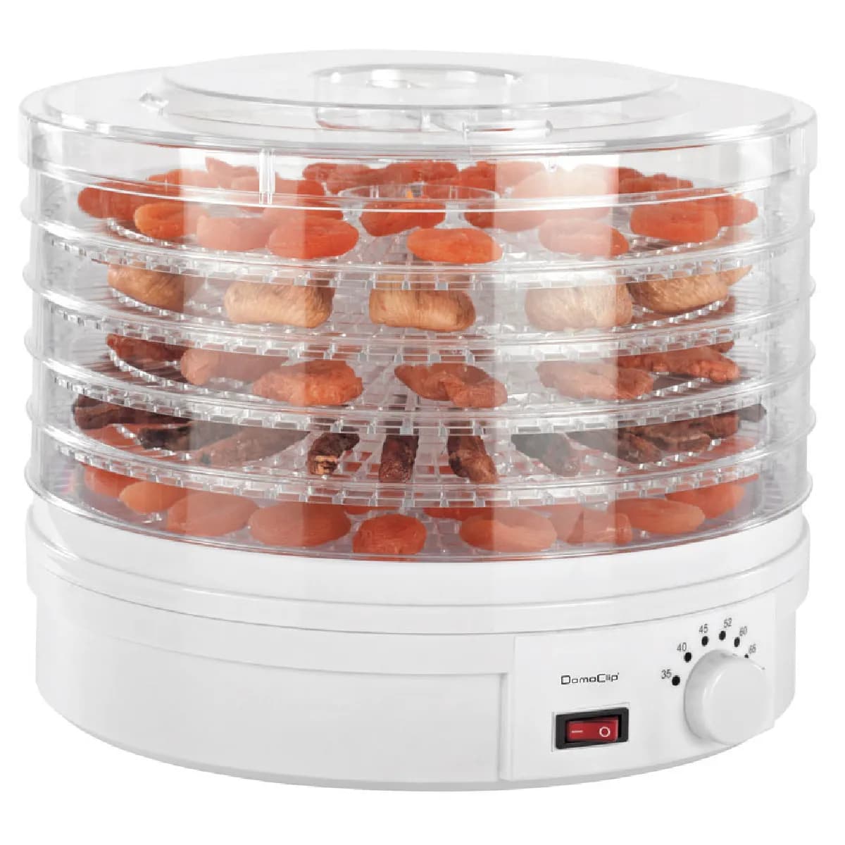 Domoclip Déshydrateur alimentaire 5 plateaux