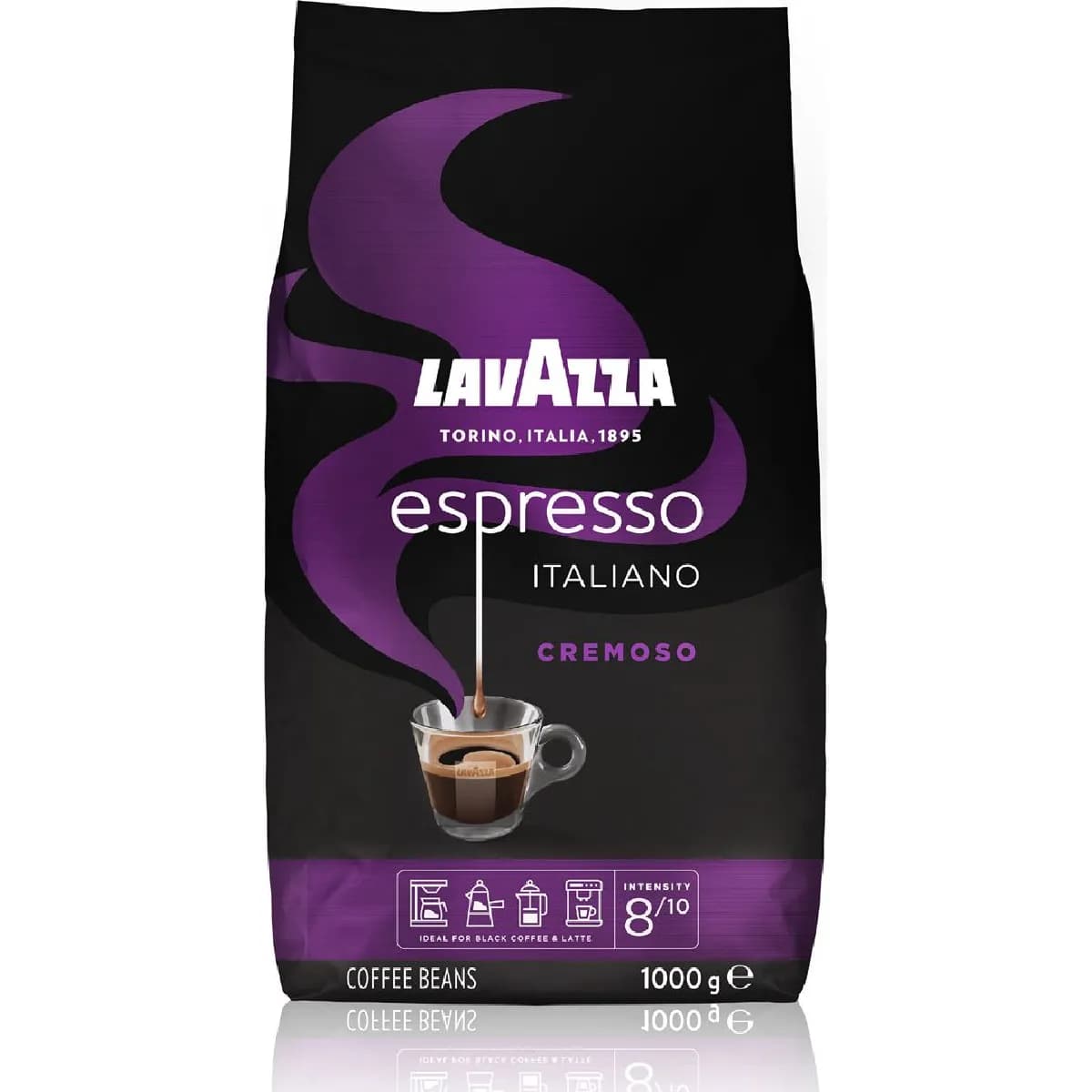 Lavazza café en grains Espresso Italiano Cremoso - 1 kg