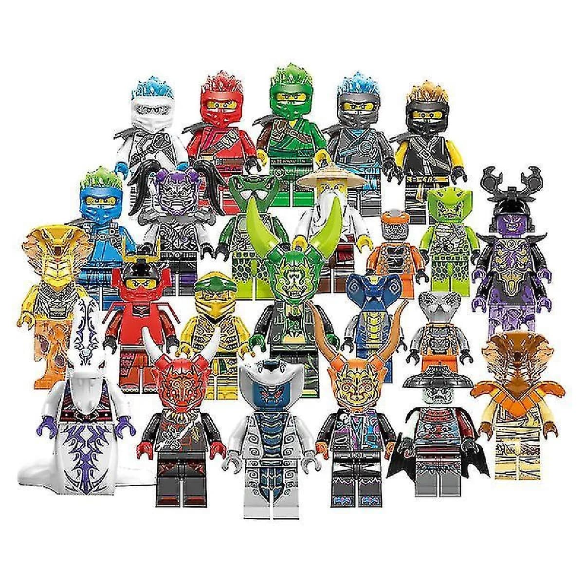 Figurines Ninjago mini personnages - 24 pcs