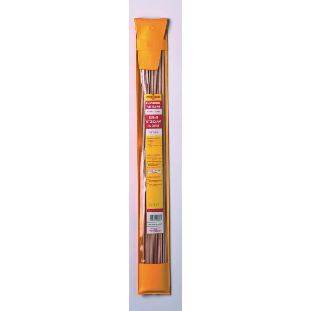 Castolin Baguette de brasure cuivre - 2 mm