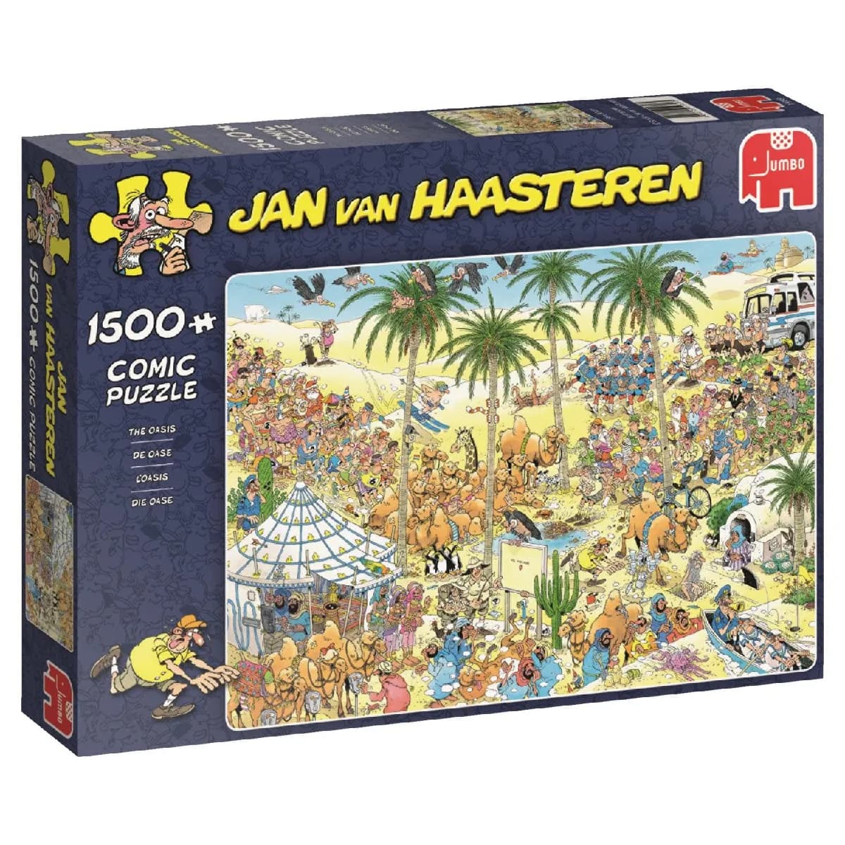 Jumbo Puzzle 1500 pièces The Oasis