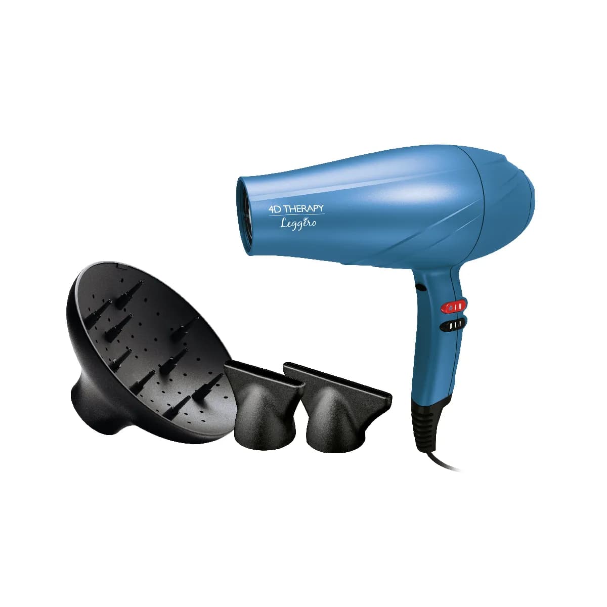 Gama Leggero Ion 4D Therapy - Noir