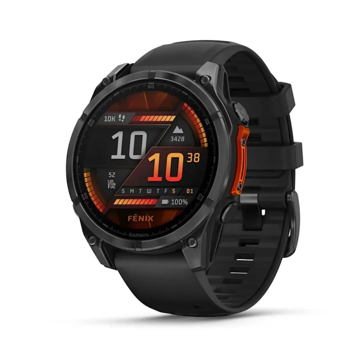 Garmin Montre connectée Fenix 8 - Noir