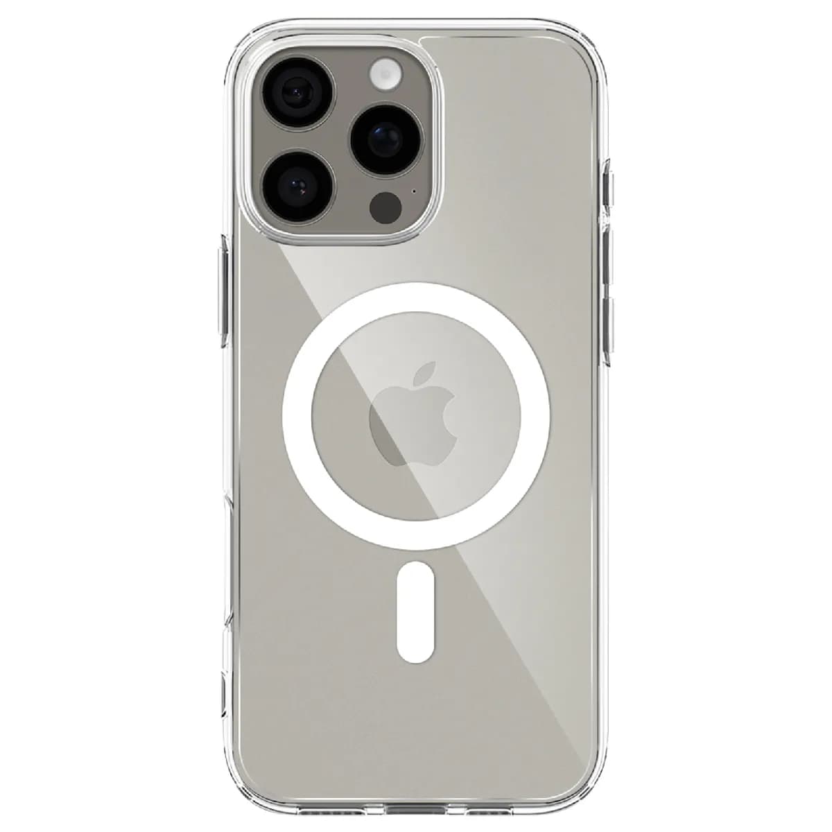 Spigen SGP Coque MagSafe pour iPhone 16 Pro Antichoc Anti-jaunissement Transparent