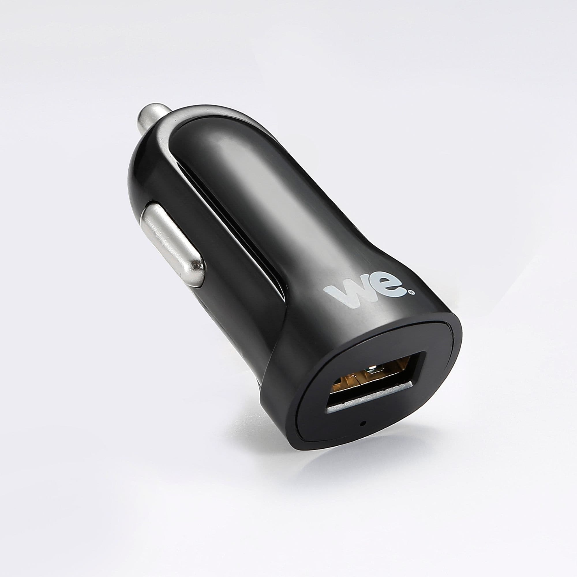 WE Chargeur pour voiture USB-A 2,4A avec alimentation