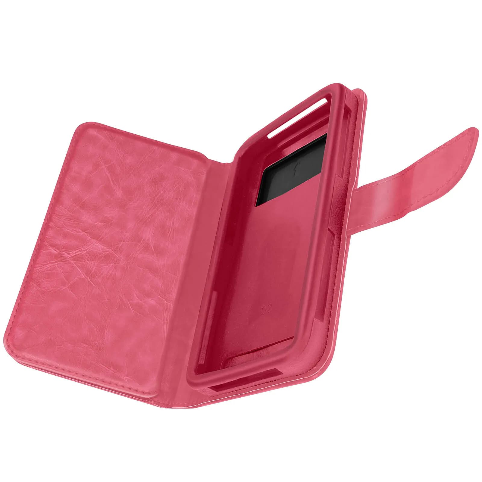 Avizar Étui pour Smartphone 5,5 à 6,0'' Portefeuille Multi-rangements Caméra Slide