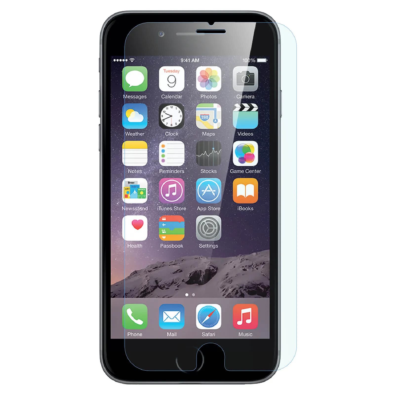 Avizar Film Protection Écran Verre Trempé pour Apple iPhone 6