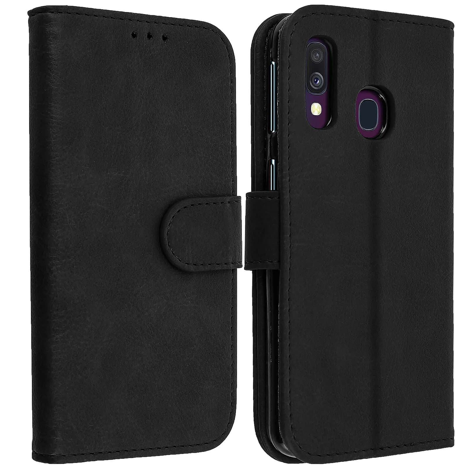 Avizar Housse pour Samsung Galaxy A40 Étui Portefeuille Support Stand