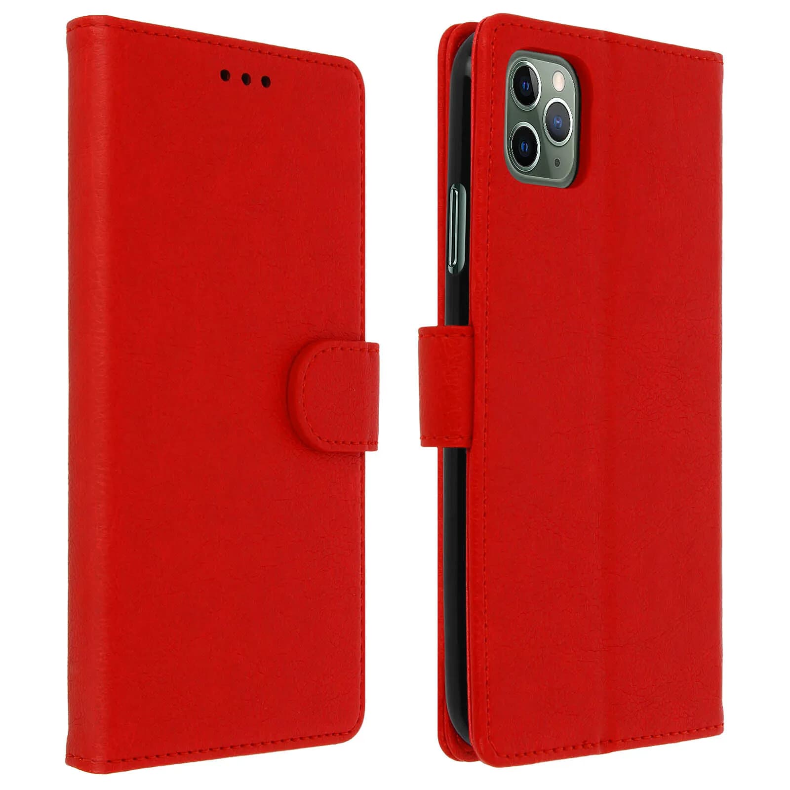 Avizar Étui pour iPhone 11 Pro Max Housse Intégrale Porte-carte Fonction Support