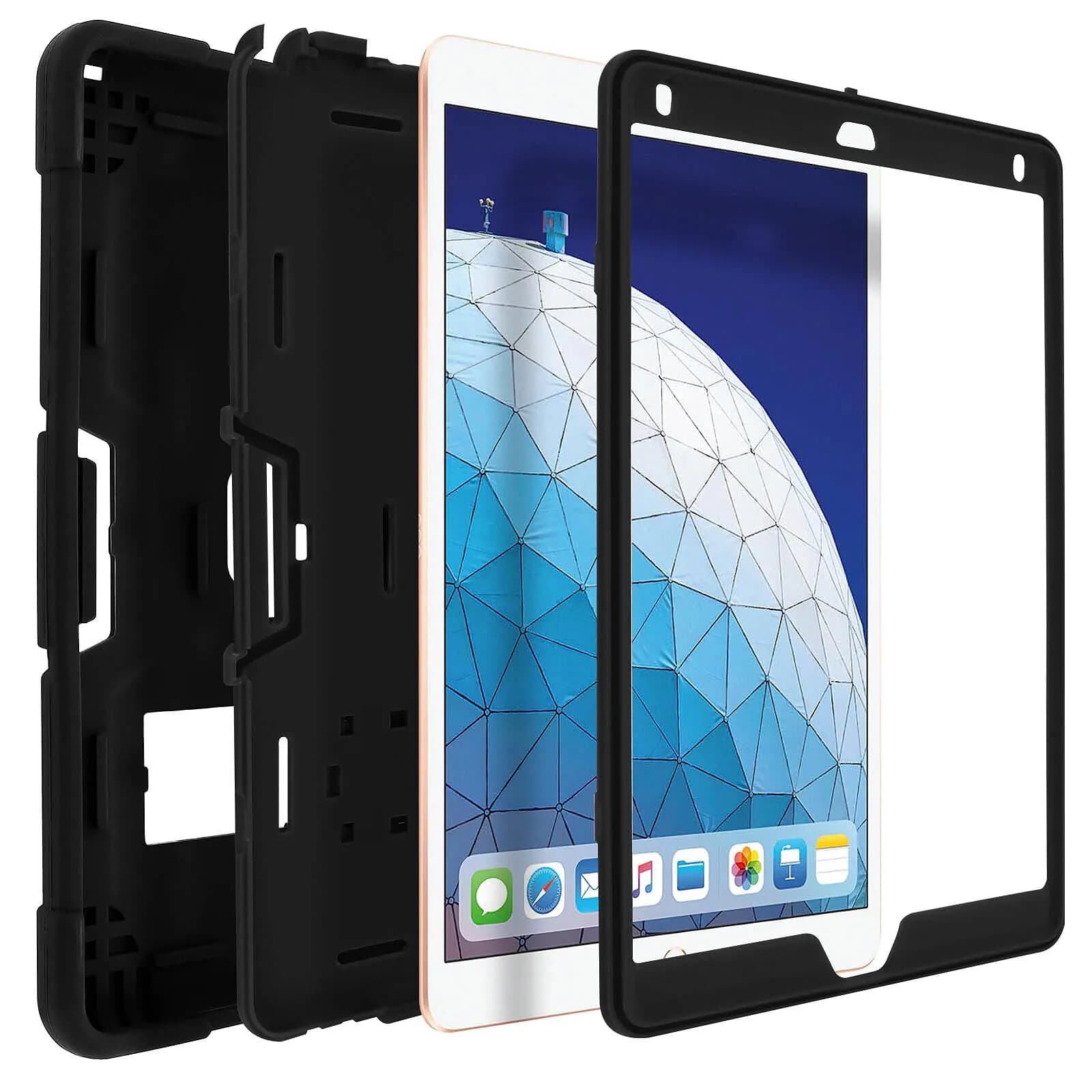 Avizar Coque pour iPad Pro 10.5 et iPad Air 3 2019 Protection Bi-matières Béquille