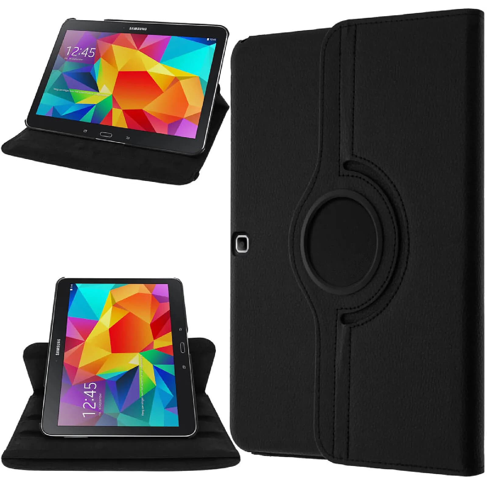 Avizar Housse pour Samsung Galaxy Tab 4 10.0 T530 rotative 360° avec fontion support