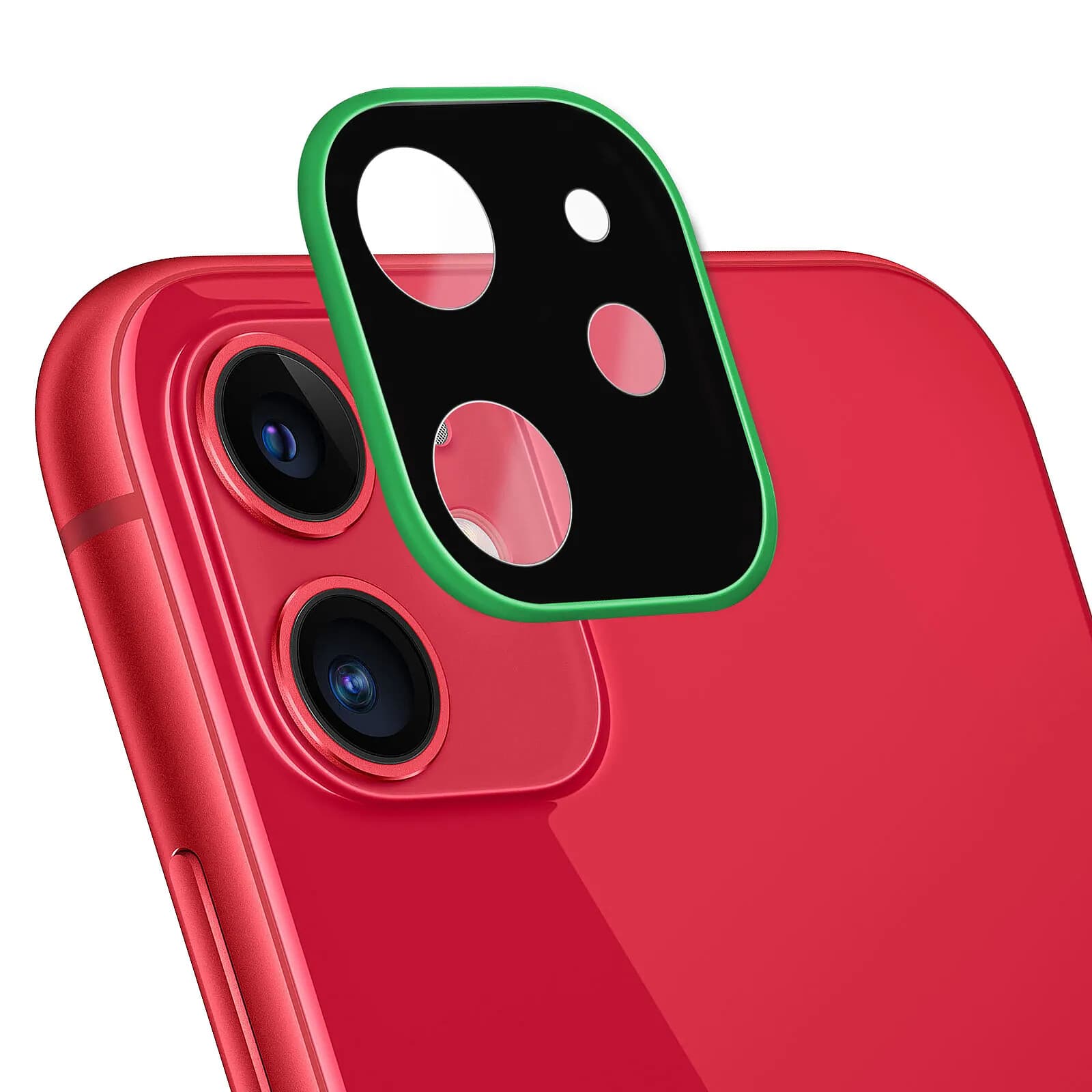 Avizar Protège Caméra pour iPhone 11 Vitre Protection Verre Trempé 9H Anti-trace