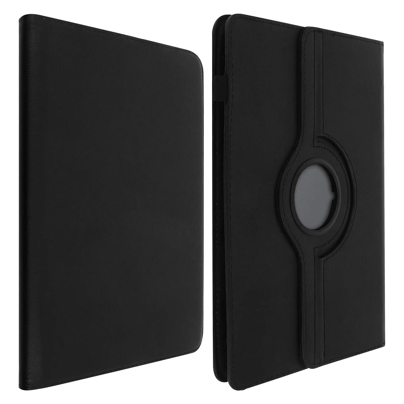 Housse pour Tablette 7 pouces Étui Universel Clapet Fonction Stand Rotatif 360° Noir