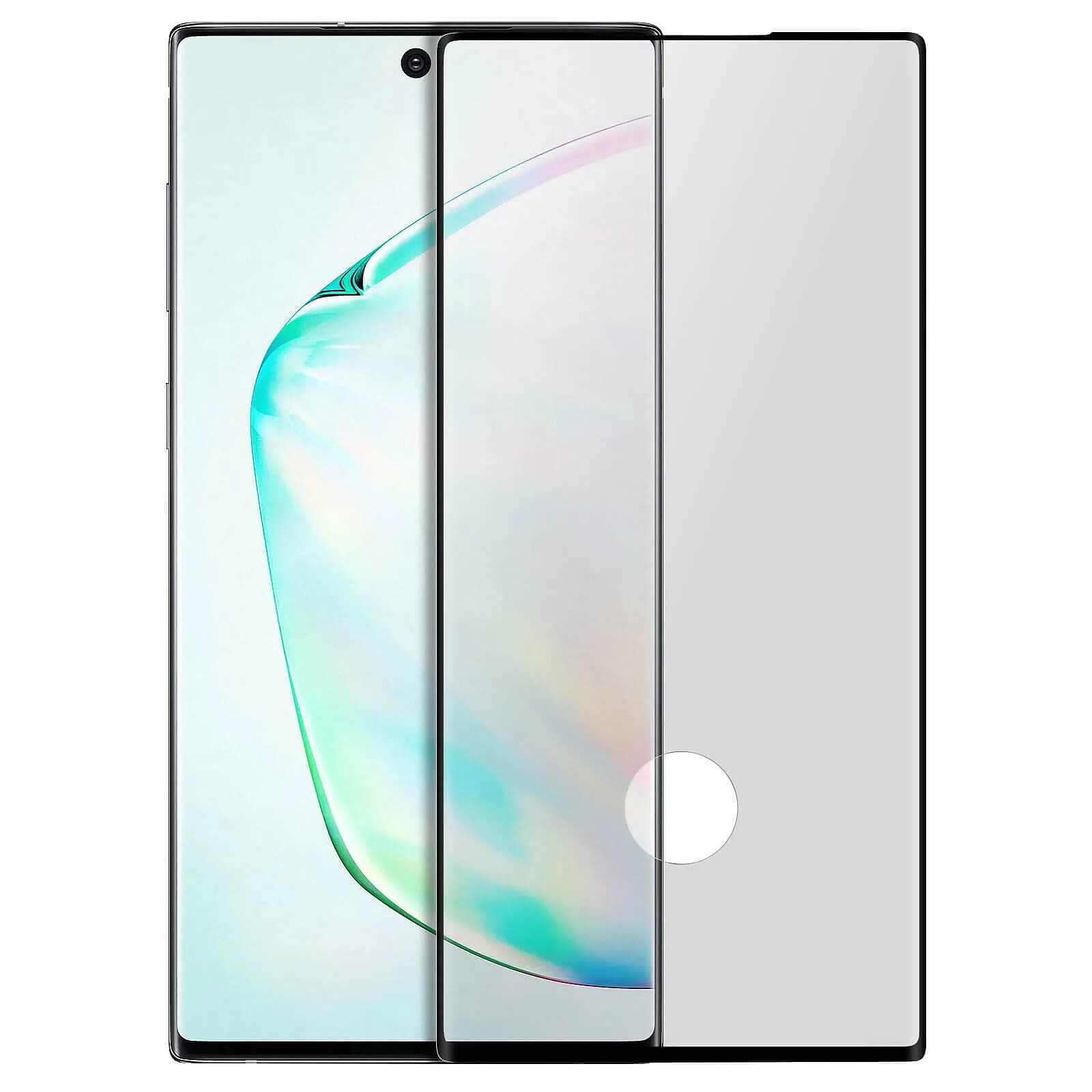 Avizar Protection d'Écran pour Galaxy Note 10 Adhésion Totale en Verre Trempé 9H