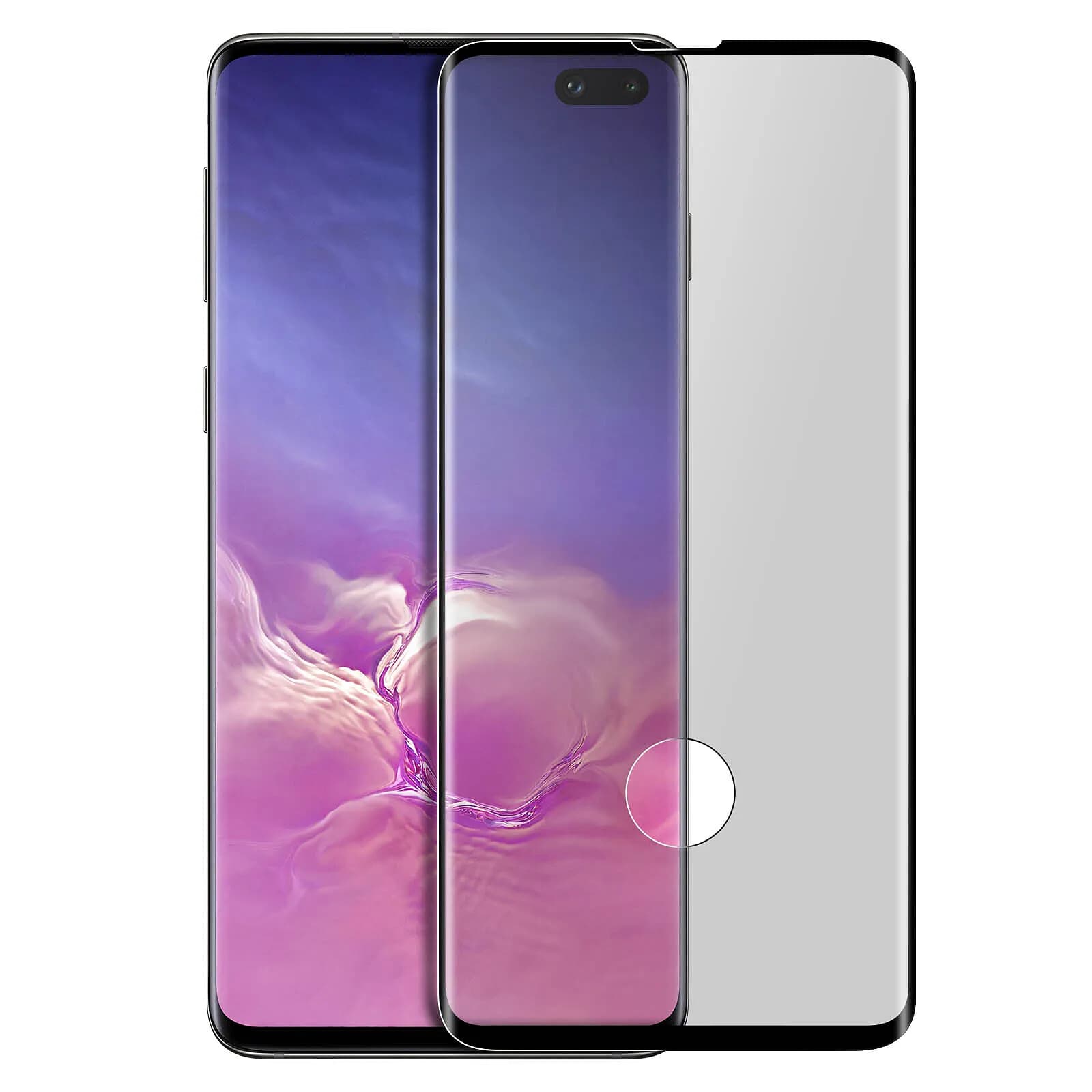 Avizar Film Samsung Galaxy S10 Plus Verre Trempé Incurvé