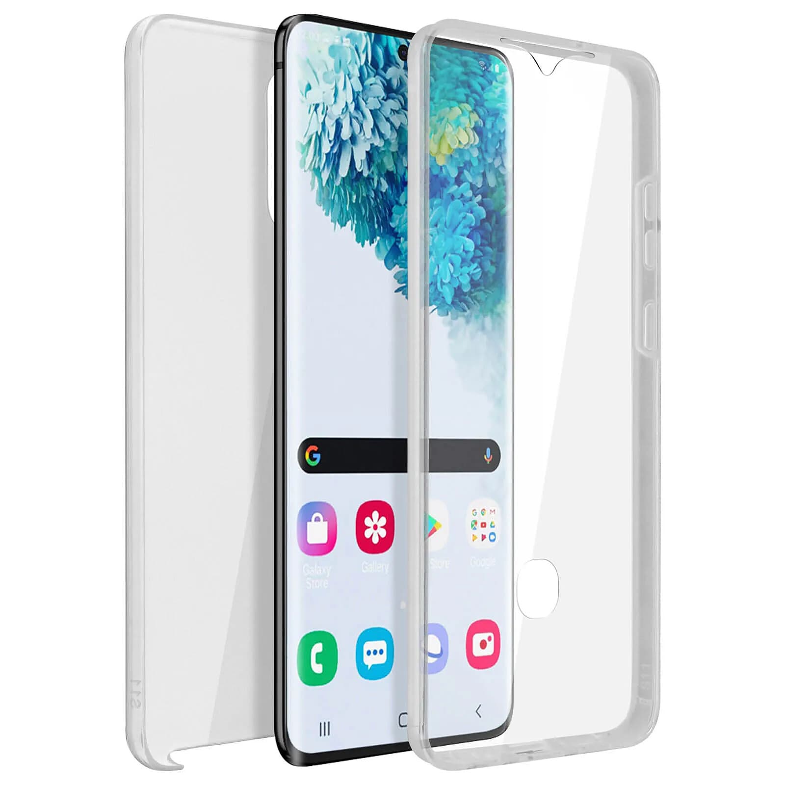 Avizar Coque Samsung Galaxy S20 Plus Arrière Rigide Intégrale Avant Souple