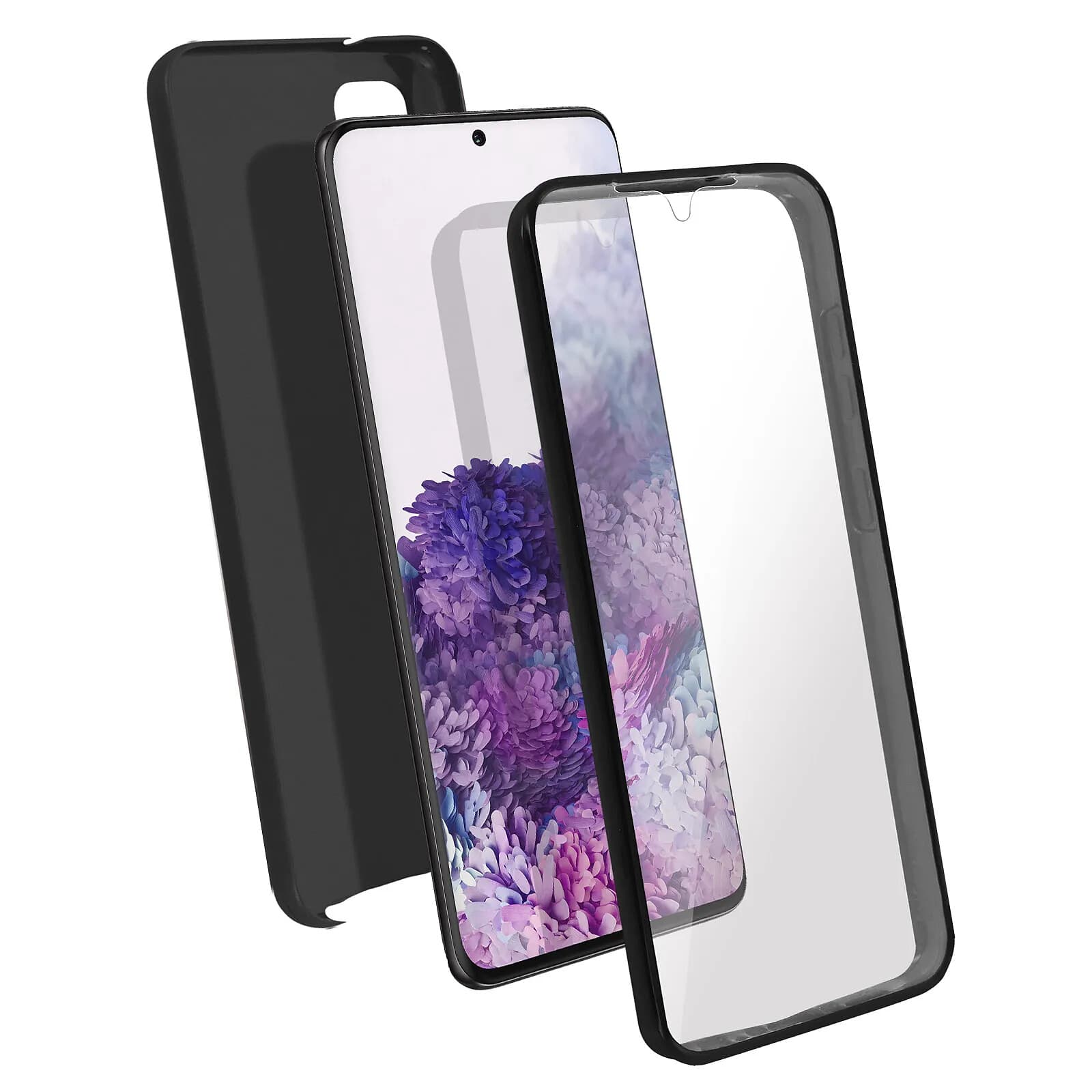 Avizar Coque pour Samsung Galaxy S20 Plus Protection Arrière Rigide et Avant Souple
