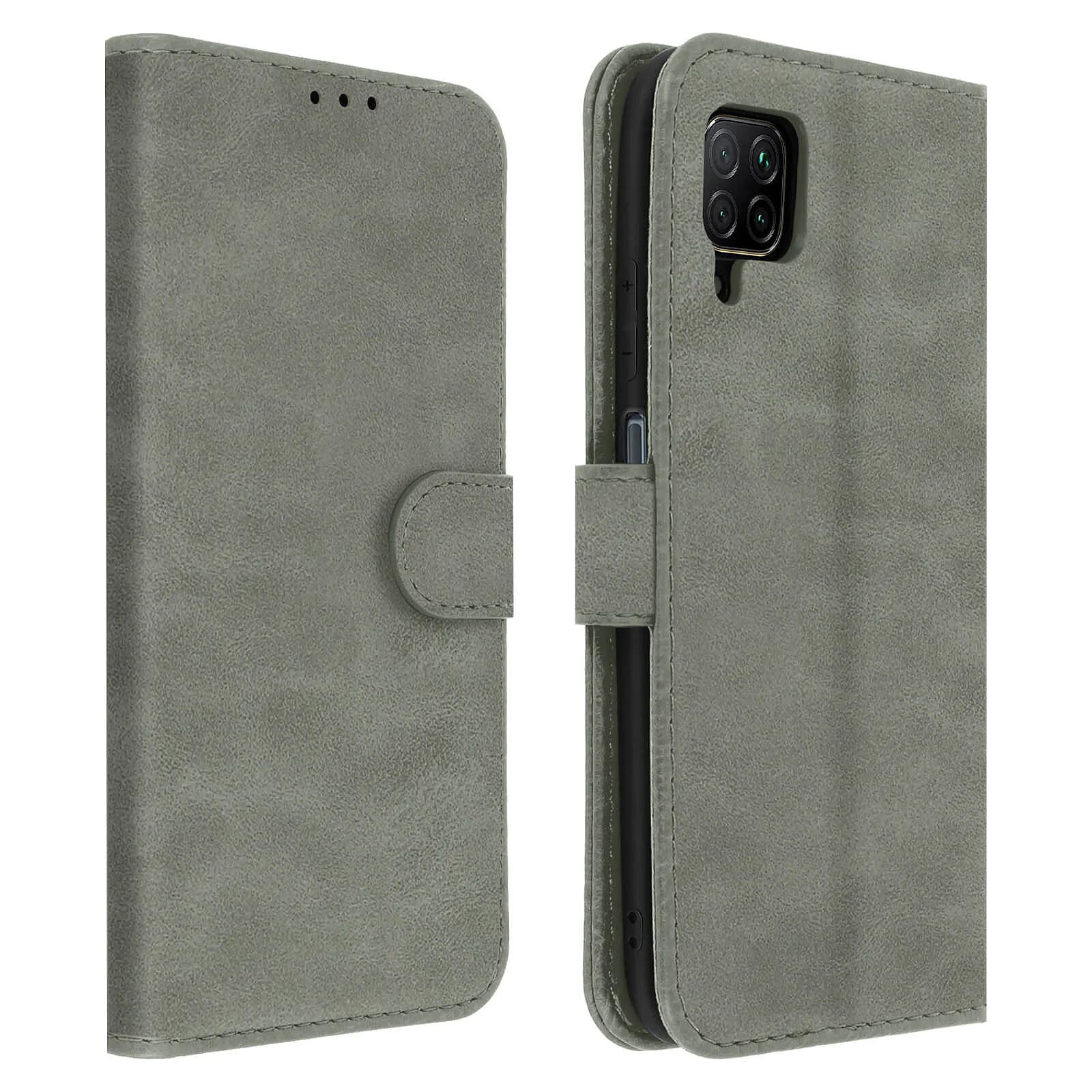Avizar Étui pour Huawei P40 Lite Housse Intégrale Porte-carte Fonction Support