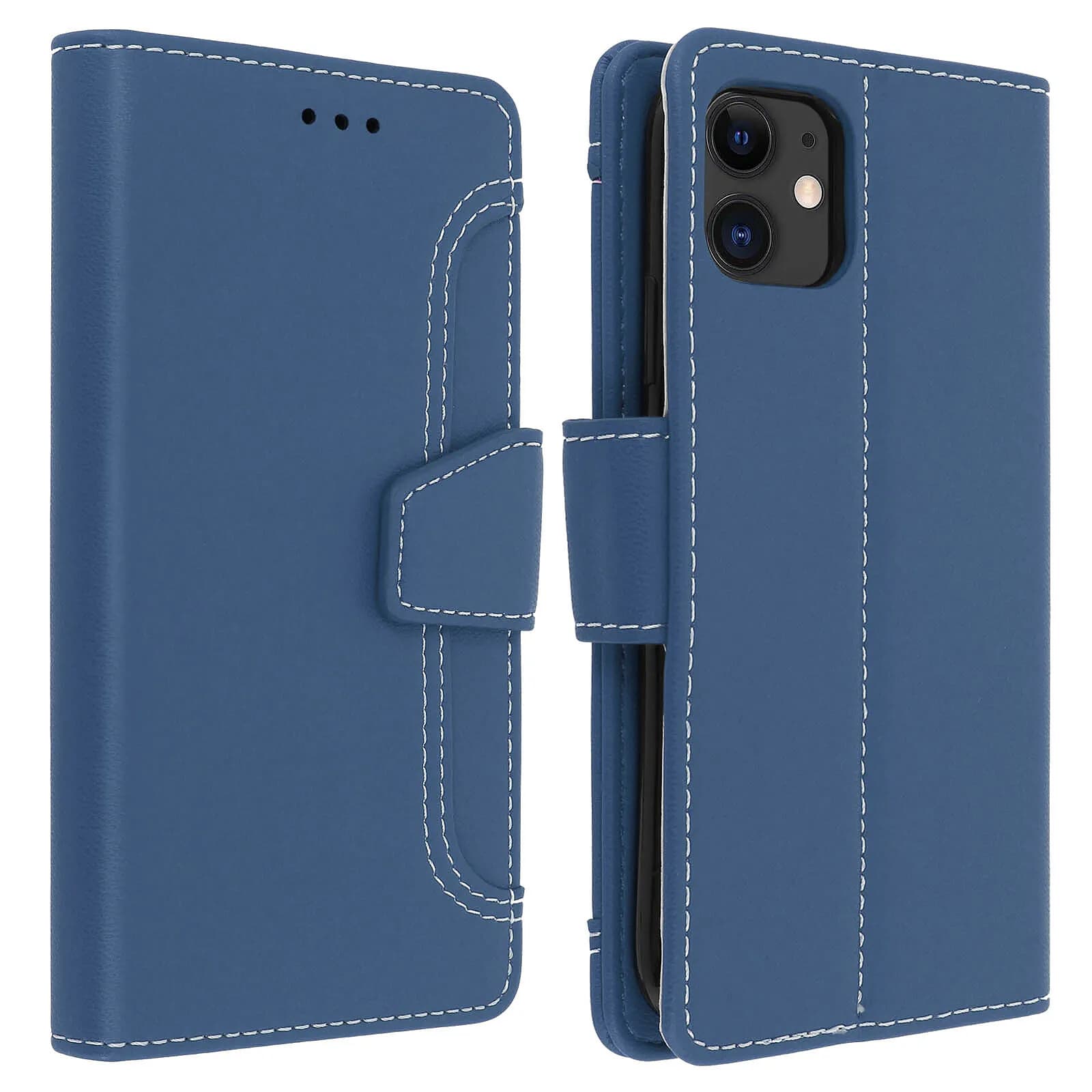 Avizar Housse pour iPhone 11 Étui Folio Portefeuille Fonction Support