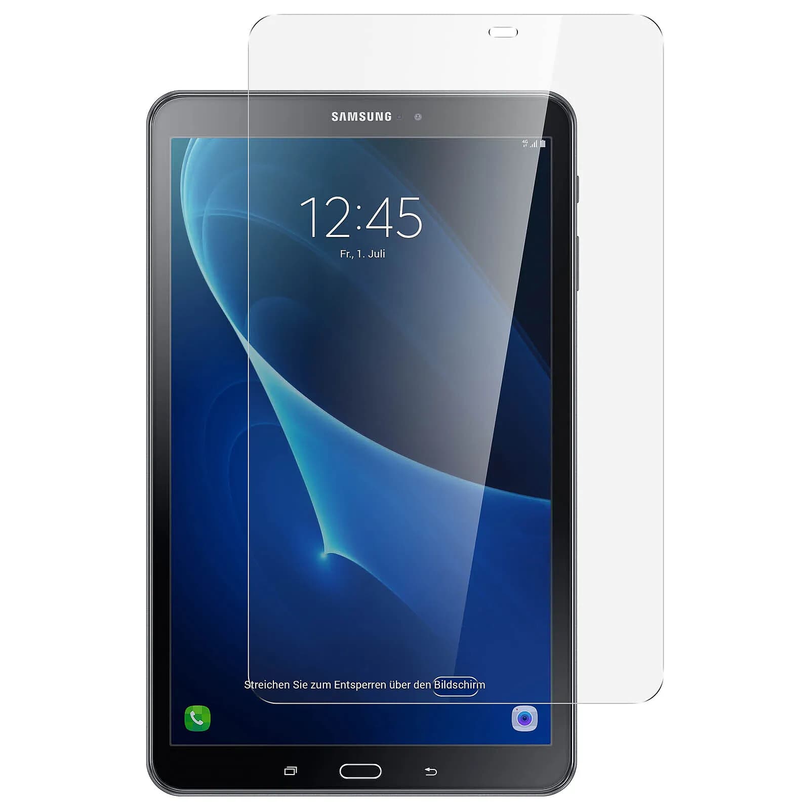 Avizar Film Ecran Verre Trempé pour Samsung Galaxy Tab A 10.1 (2016) Anti-explosion