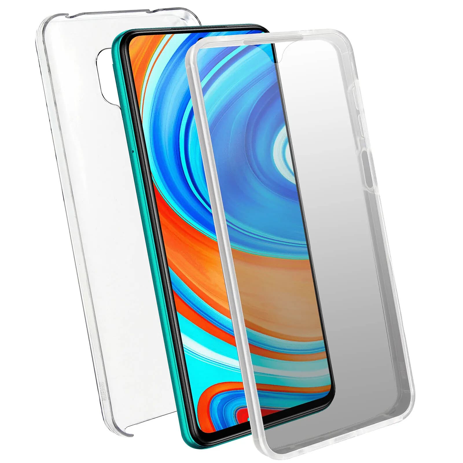 Avizar Coque pour Xiaomi Redmi Note 9S / 9 Pro / 9 Pro Max Protège Écran Souple