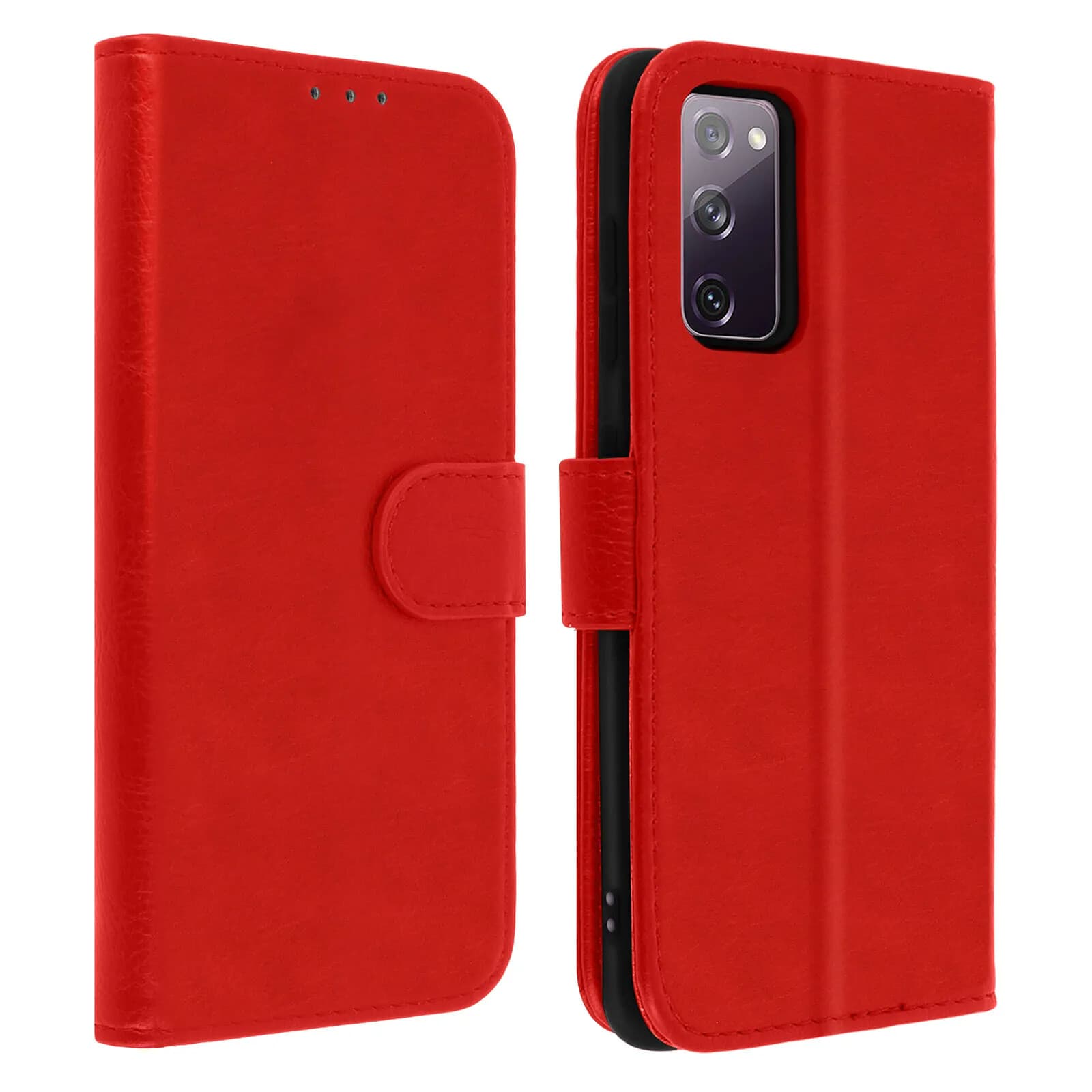 Avizar Étui pour Samsung Galaxy S20 FE Housse Intégrale Porte-carte Fonction Support