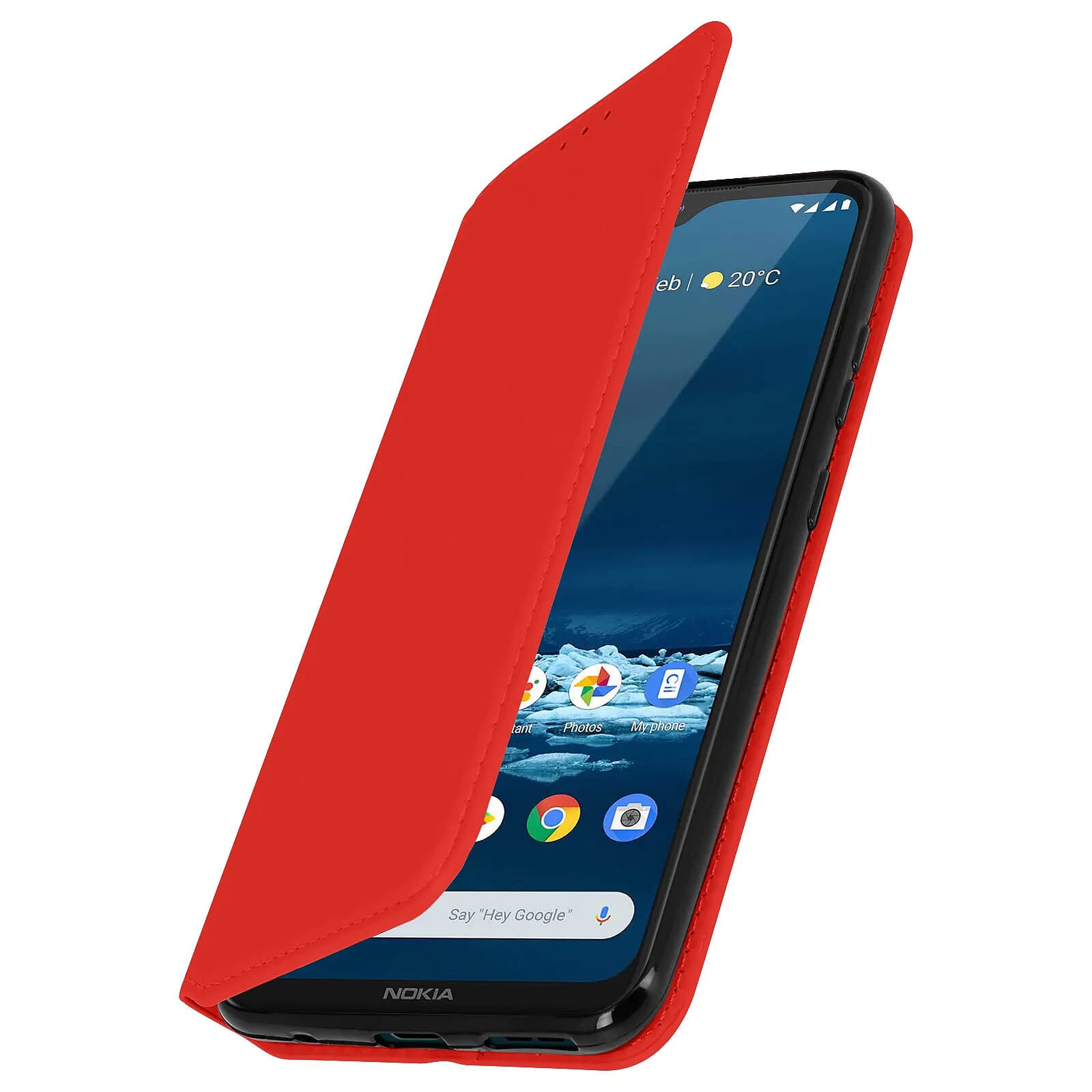 Avizar Etui Portefeuille pour Nokia 5.3 Clapet Magnétique avec Support
