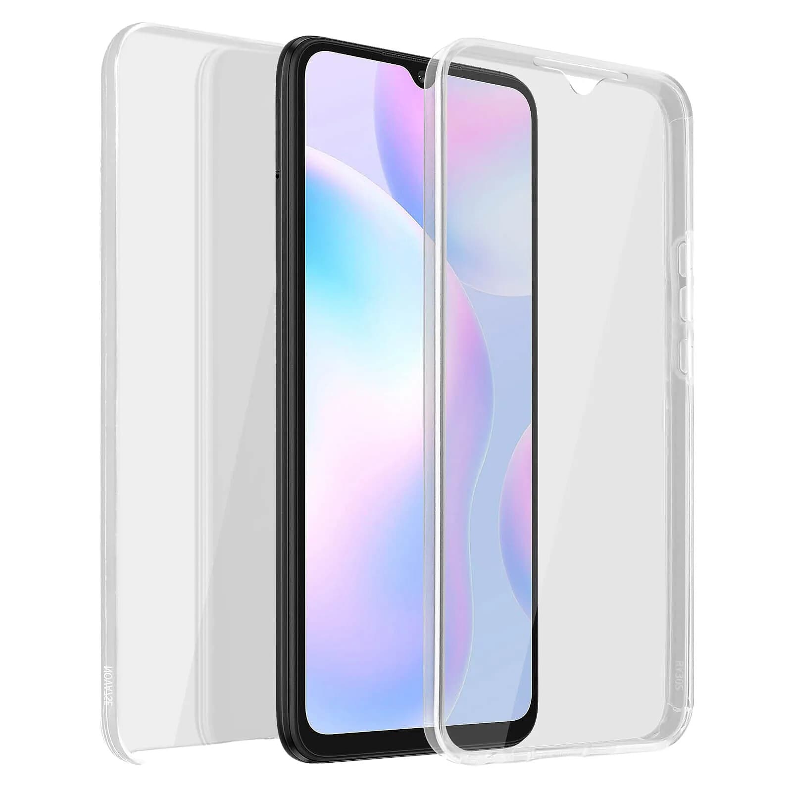 Avizar Coque Xiaomi Redmi 9A Protection Arrière Rigide + Avant Souple