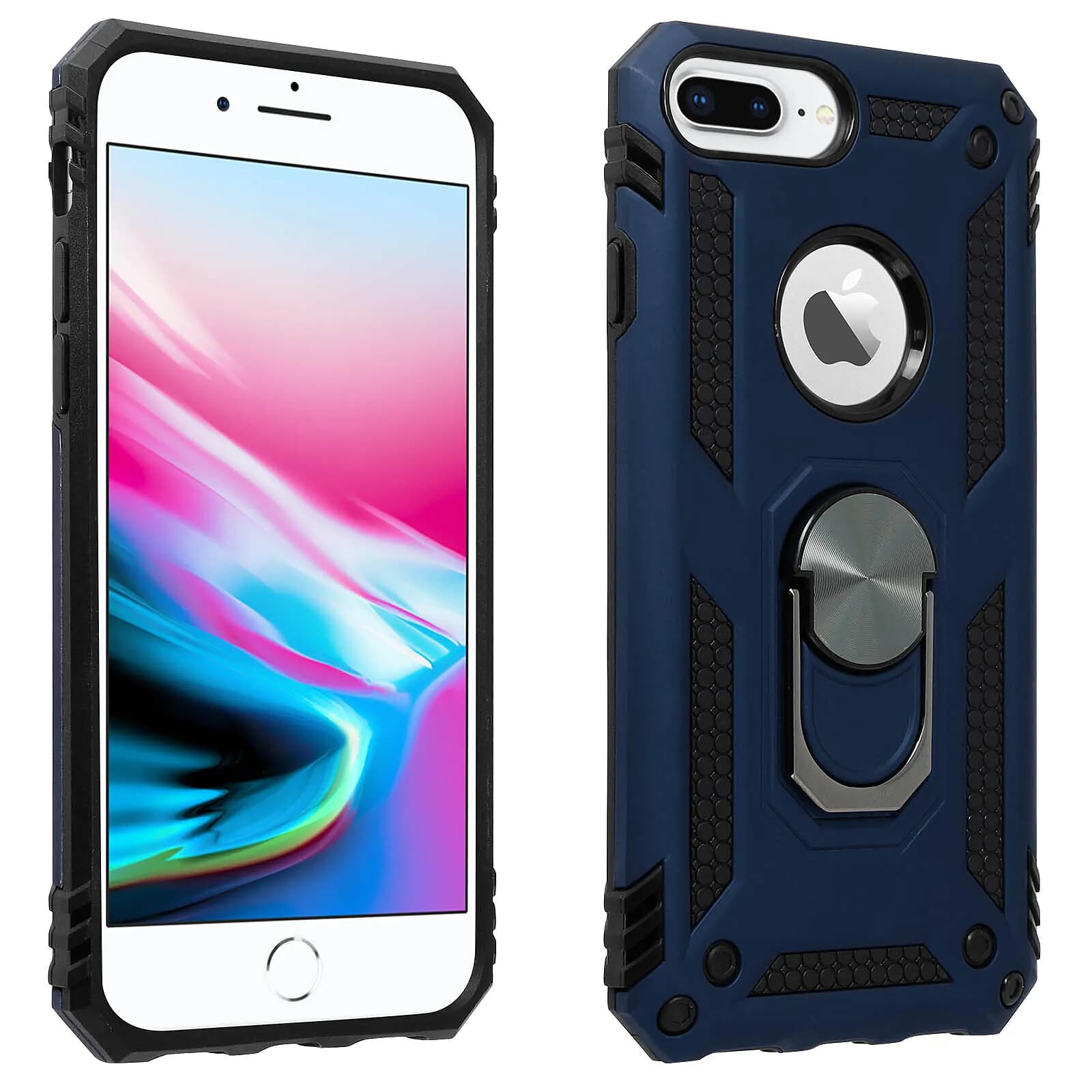 Avizar Coque pour iPhone 6 Plus et 6S Plus et 7 Plus et 8 Plus Bague Support