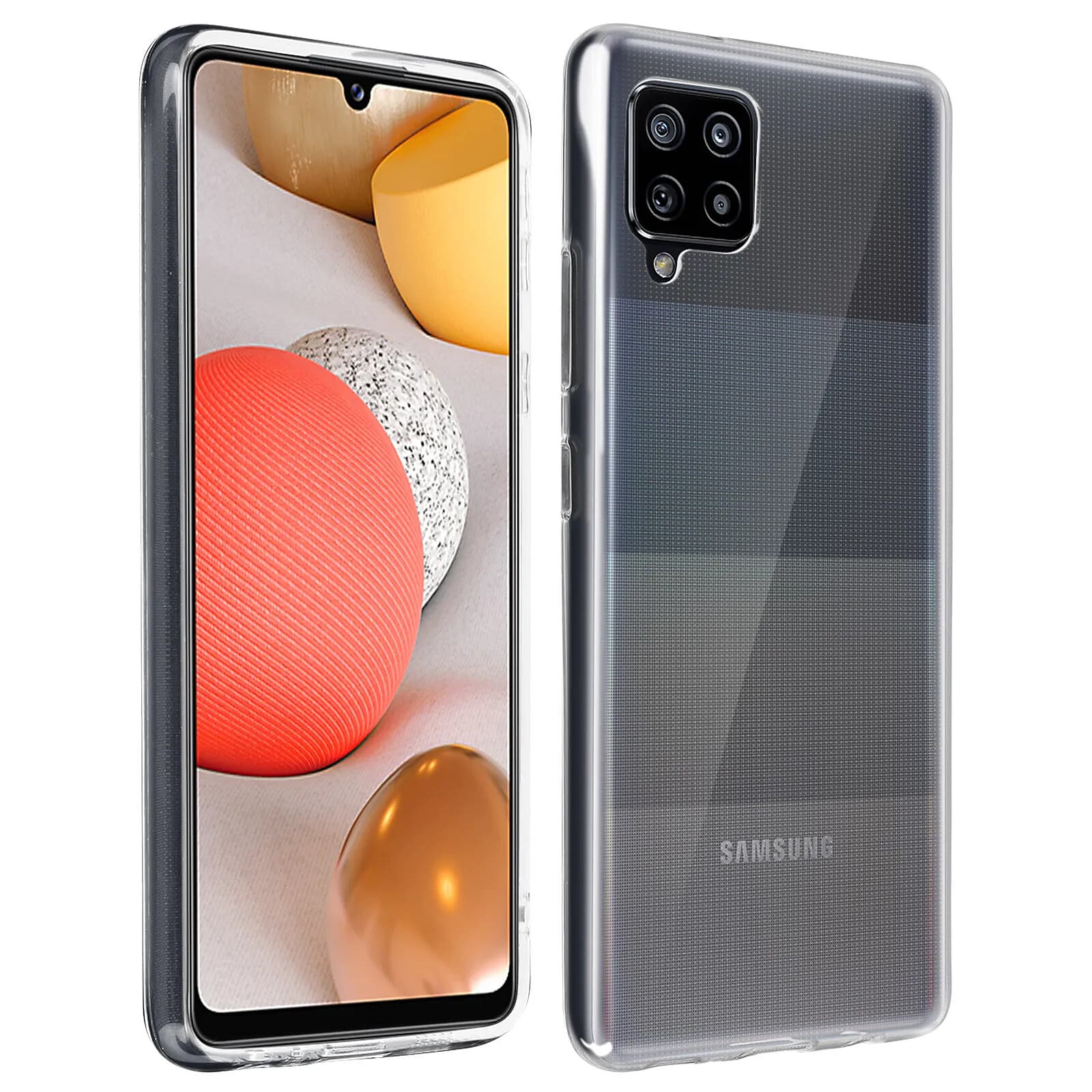 Avizar Coque Samsung Galaxy A42 5G Flexible Ultra-fine et Légère