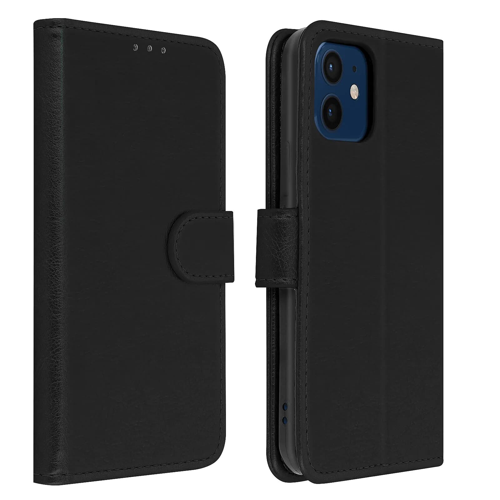Avizar Étui pour iPhone 12 Mini Protection avec Porte-carte Fonction Support