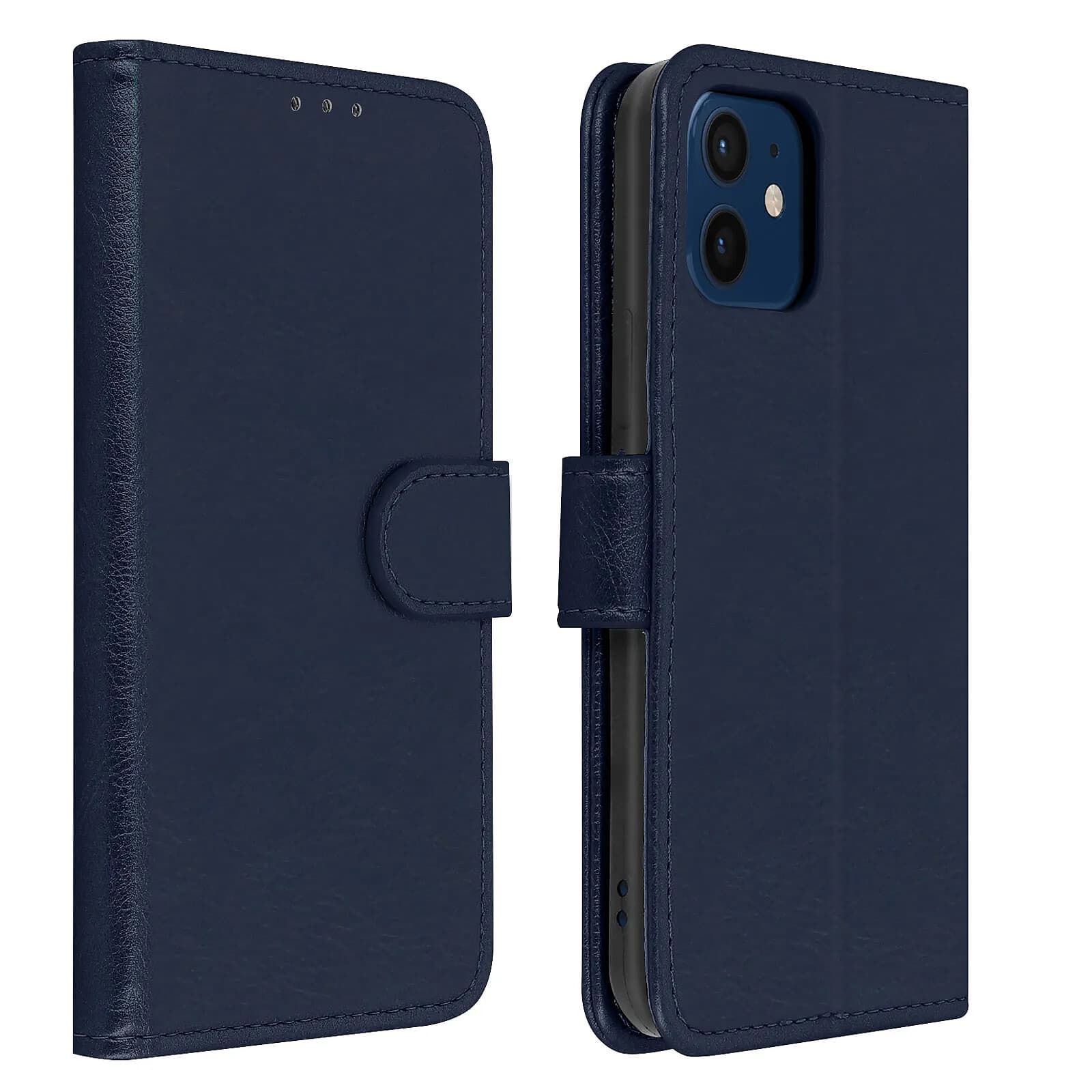 Avizar Étui pour iPhone 12 Mini Protection avec Porte-carte Fonction Support