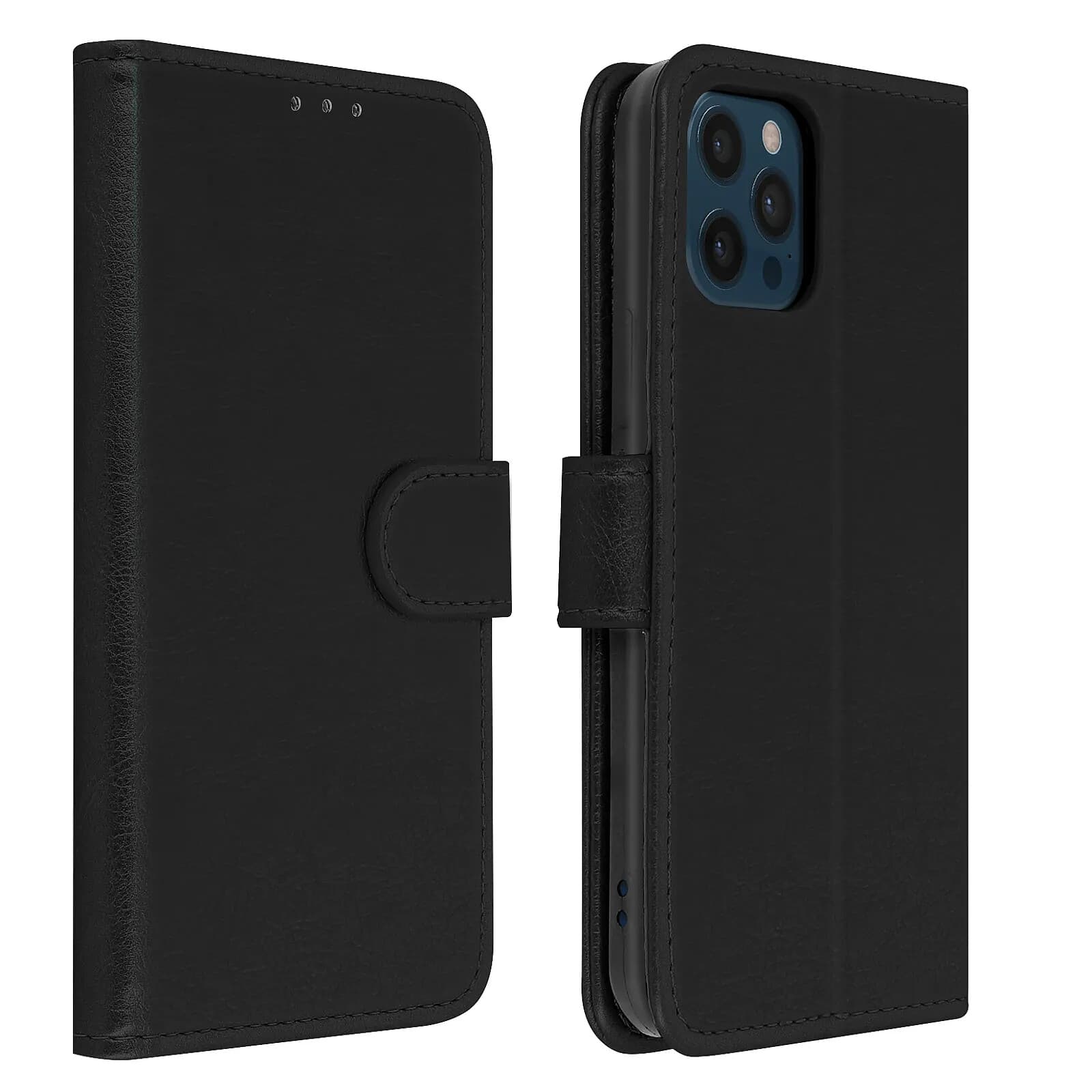 Avizar Étui pour iPhone 12 Pro Max Protection avec Porte-carte Fonction Support