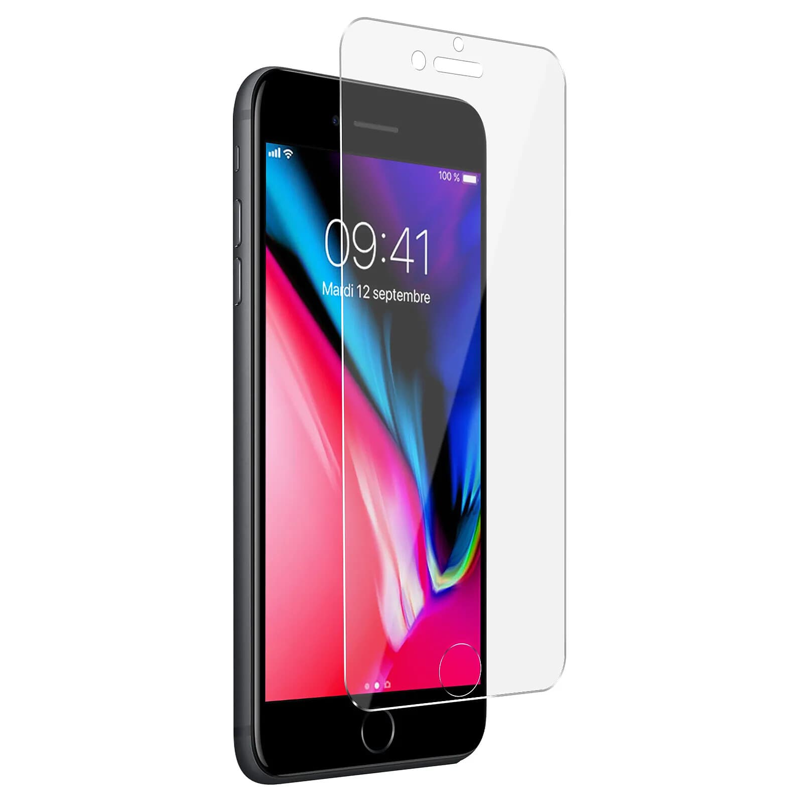 Avizar Film iPhone SE 2022 / 2020 et 8 / 7 en Latex Flexible Résistant
