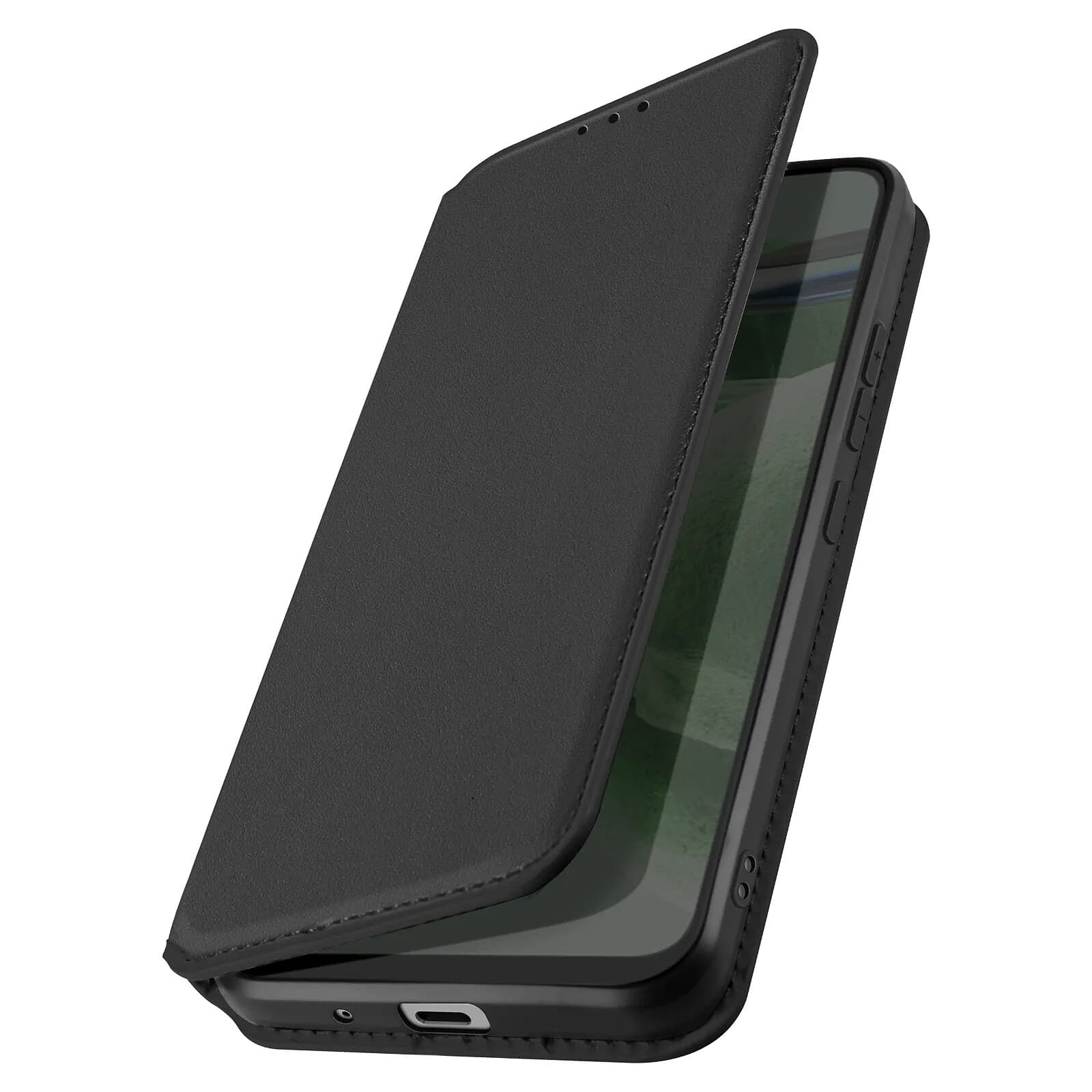 Avizar Étui pour Xiaomi Redmi 9A Porte-carte Support Vidéo Clapet Magnétique
