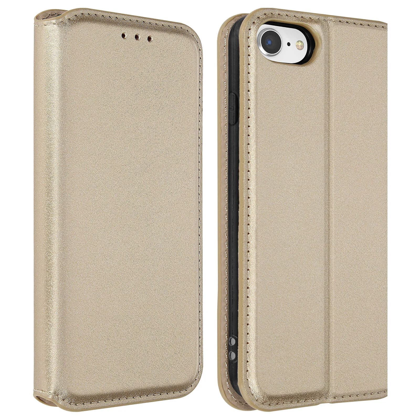 Avizar Housse pour iPhone SE 2022 / 2020 et 8 / 7 Folio Portefeuille Fonction Support