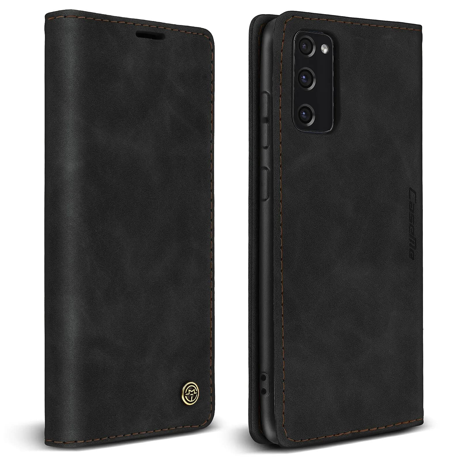Avizar Étui pour Samsung Galaxy S20 FE Folio Vintage Portefeuille et Support Vidéo