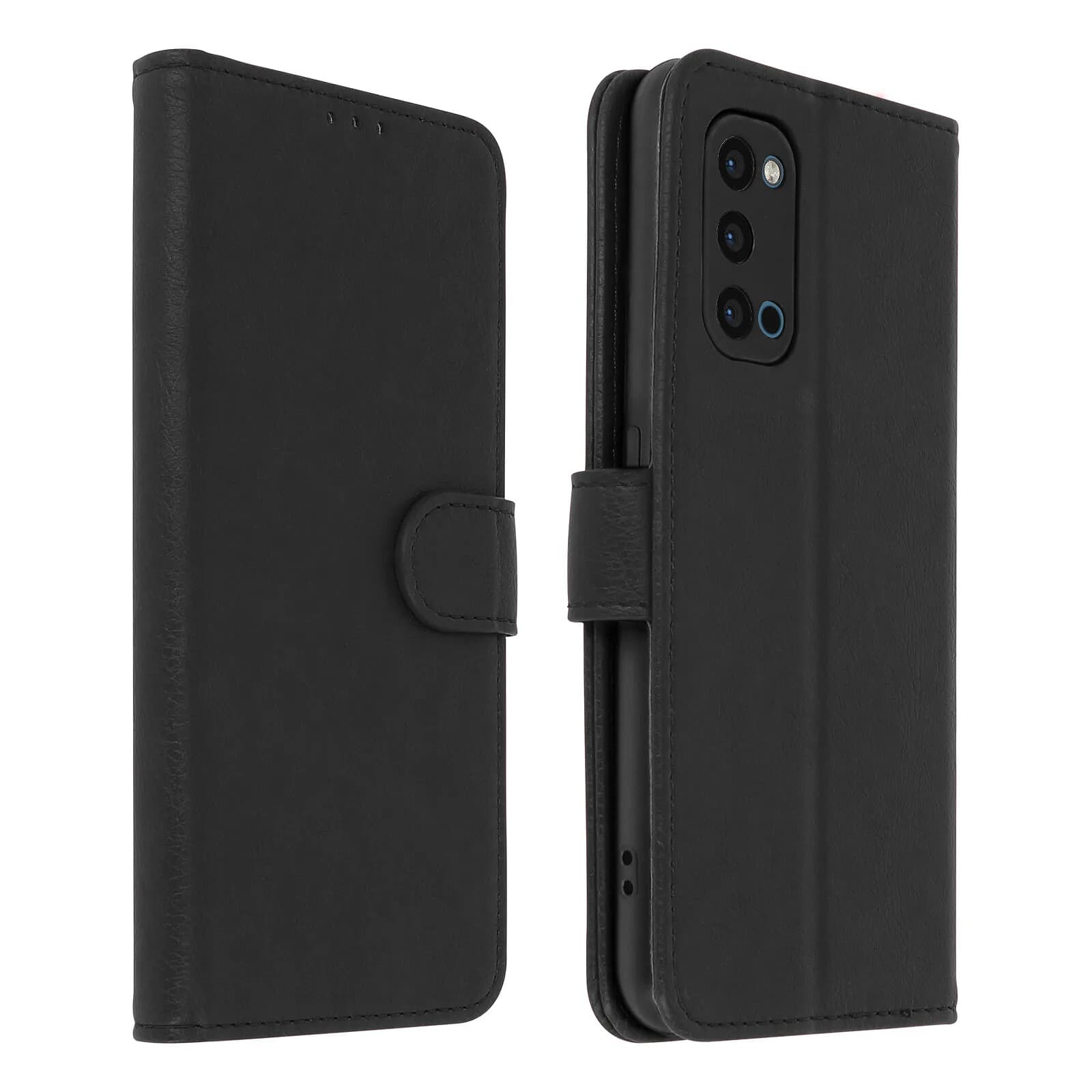 Avizar Étui pour Oppo Reno 4 Protection avec Porte-carte Fonction Support