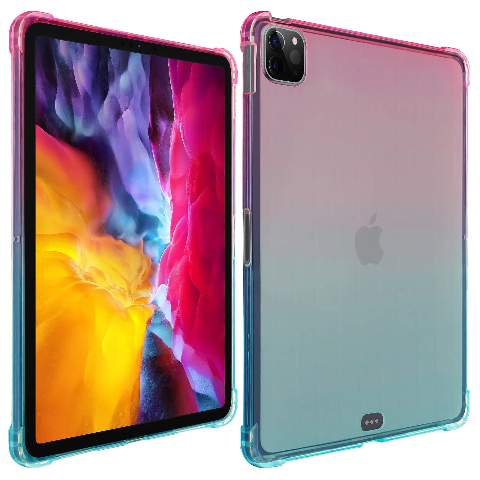 Avizar Coque Coins Bumper et pour iPad Pro 11 et Air 2022, 2020