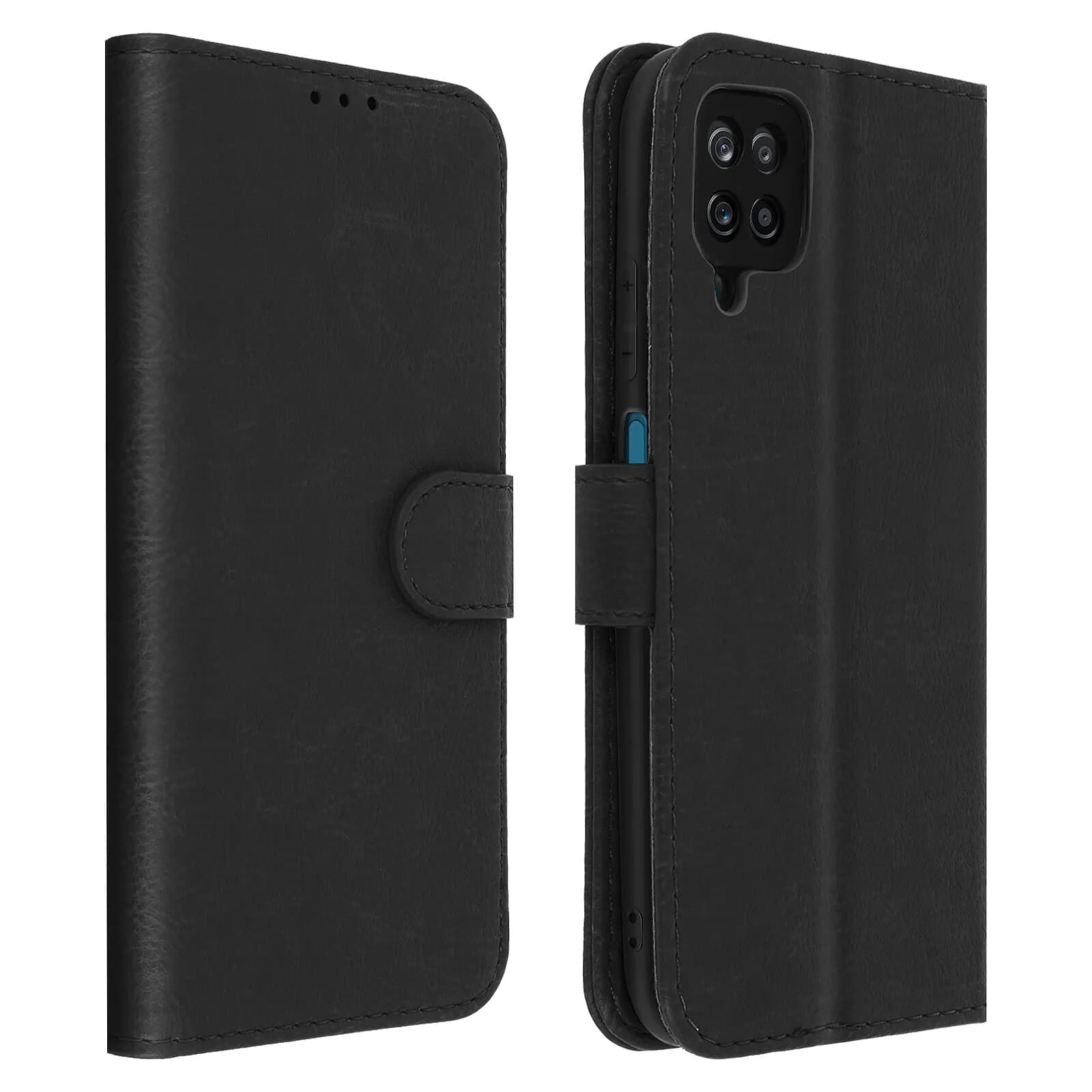 Avizar Étui pour Samsung Galaxy A21 Protection avec Porte-carte Fonction Support