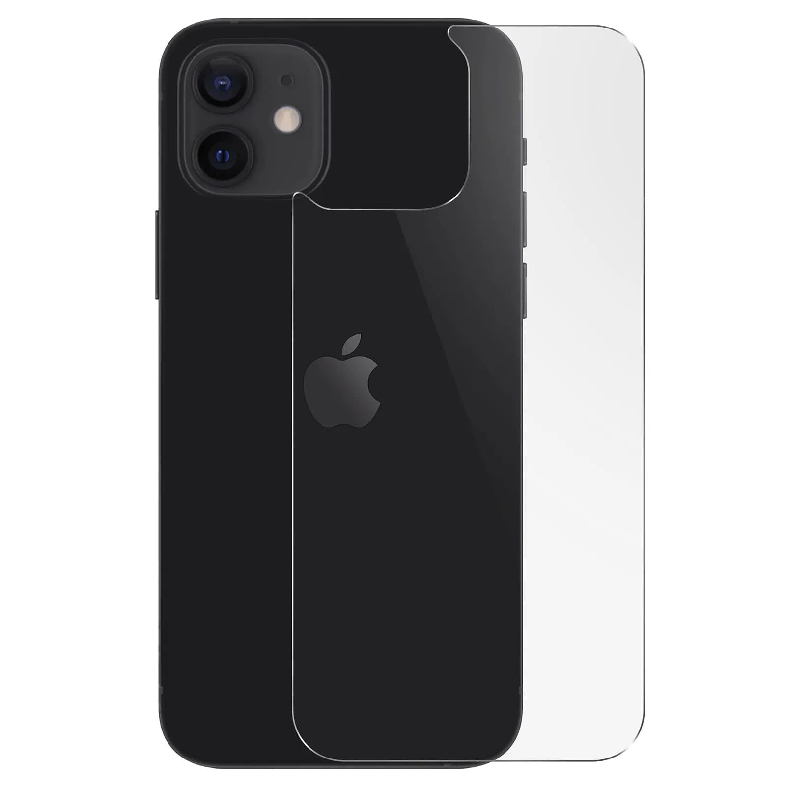 Avizar Film Arrière iPhone 12 / 12 Pro Verre Trempé Antichoc Anti-traces