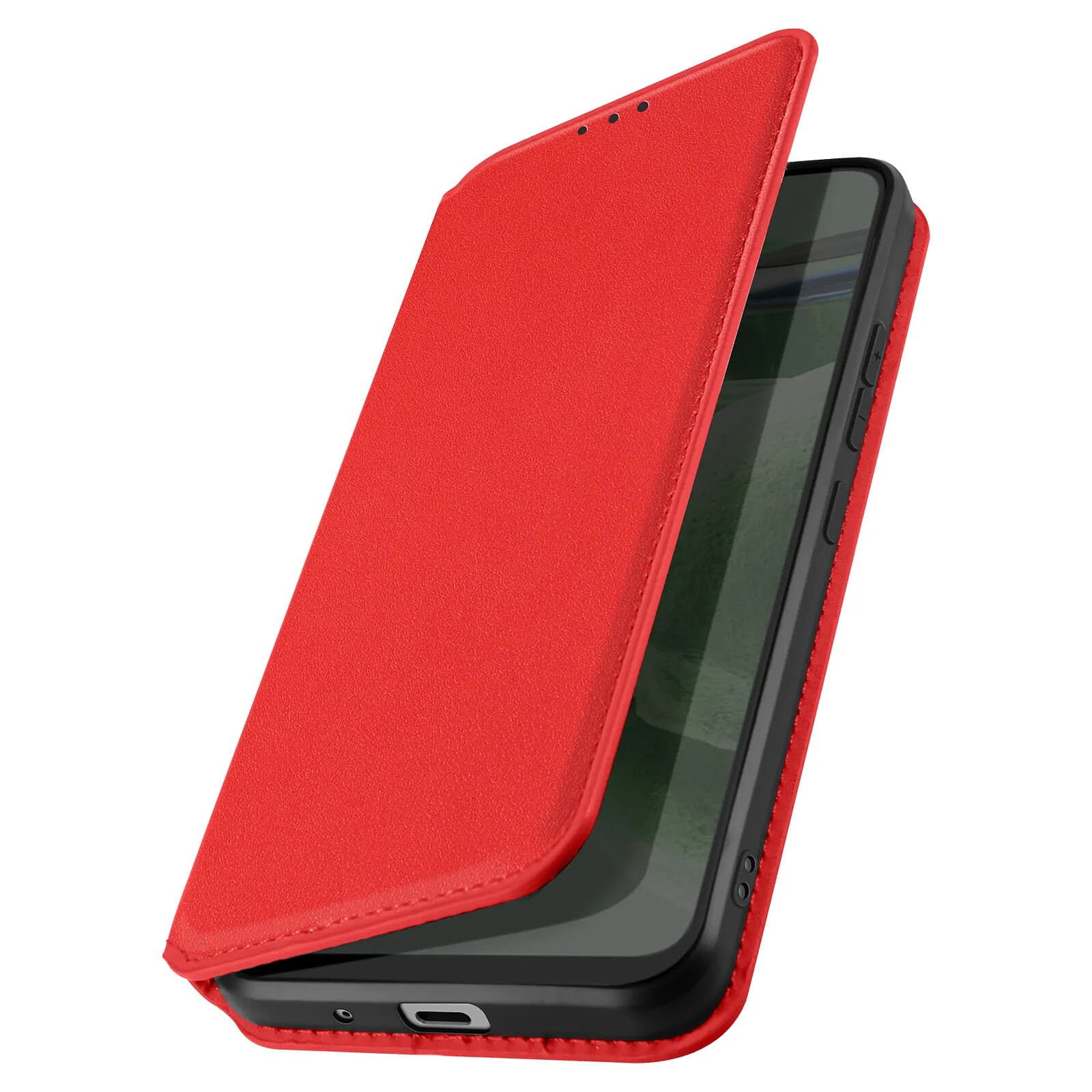 Avizar Étui pour Xiaomi Redmi 9T Porte-carte Support Vidéo Clapet Magnétique